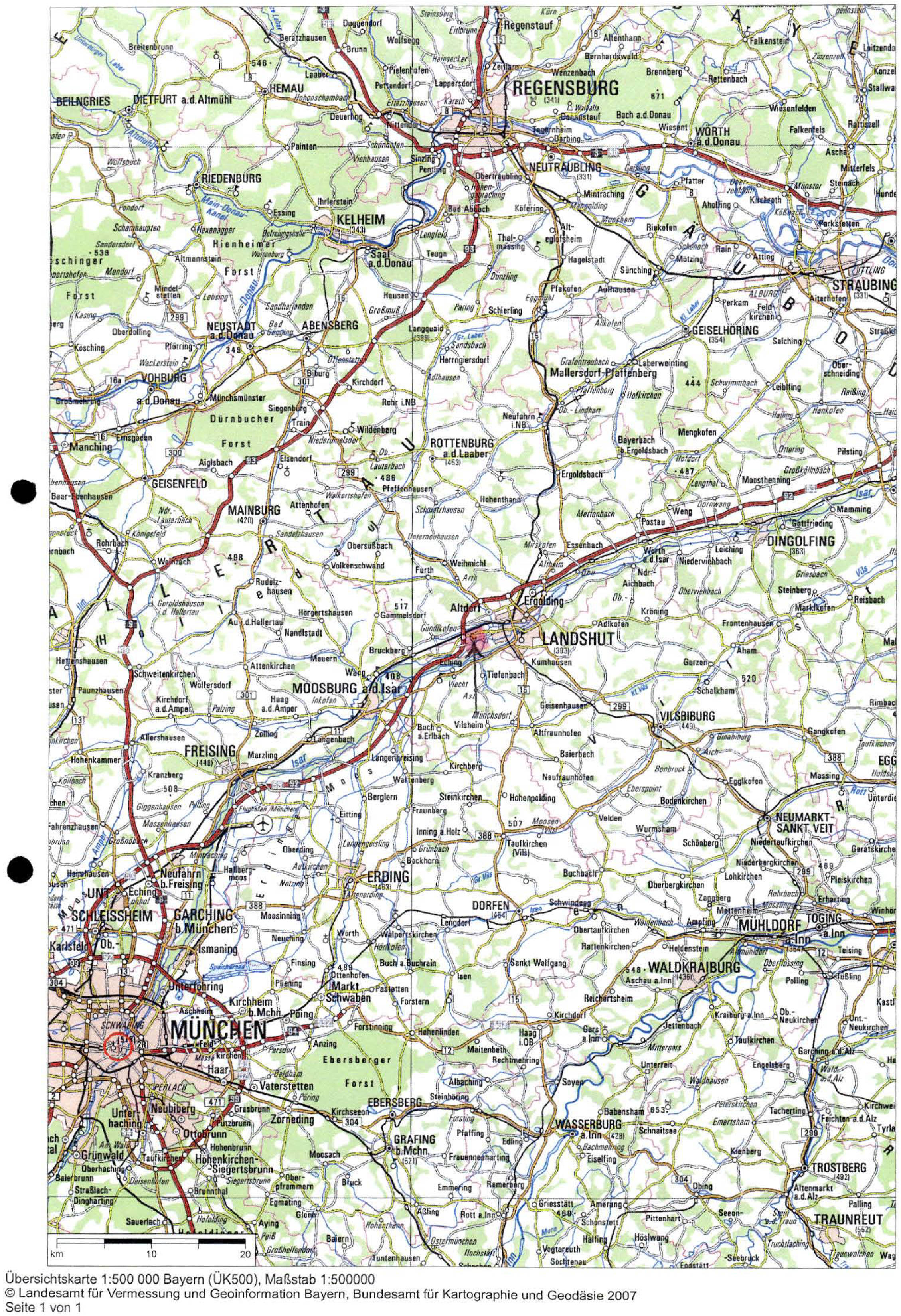 bayern 3 K 1-23#1 Nähe Paul-Klee-Str, 84034 Landshut-Münchnerau 8