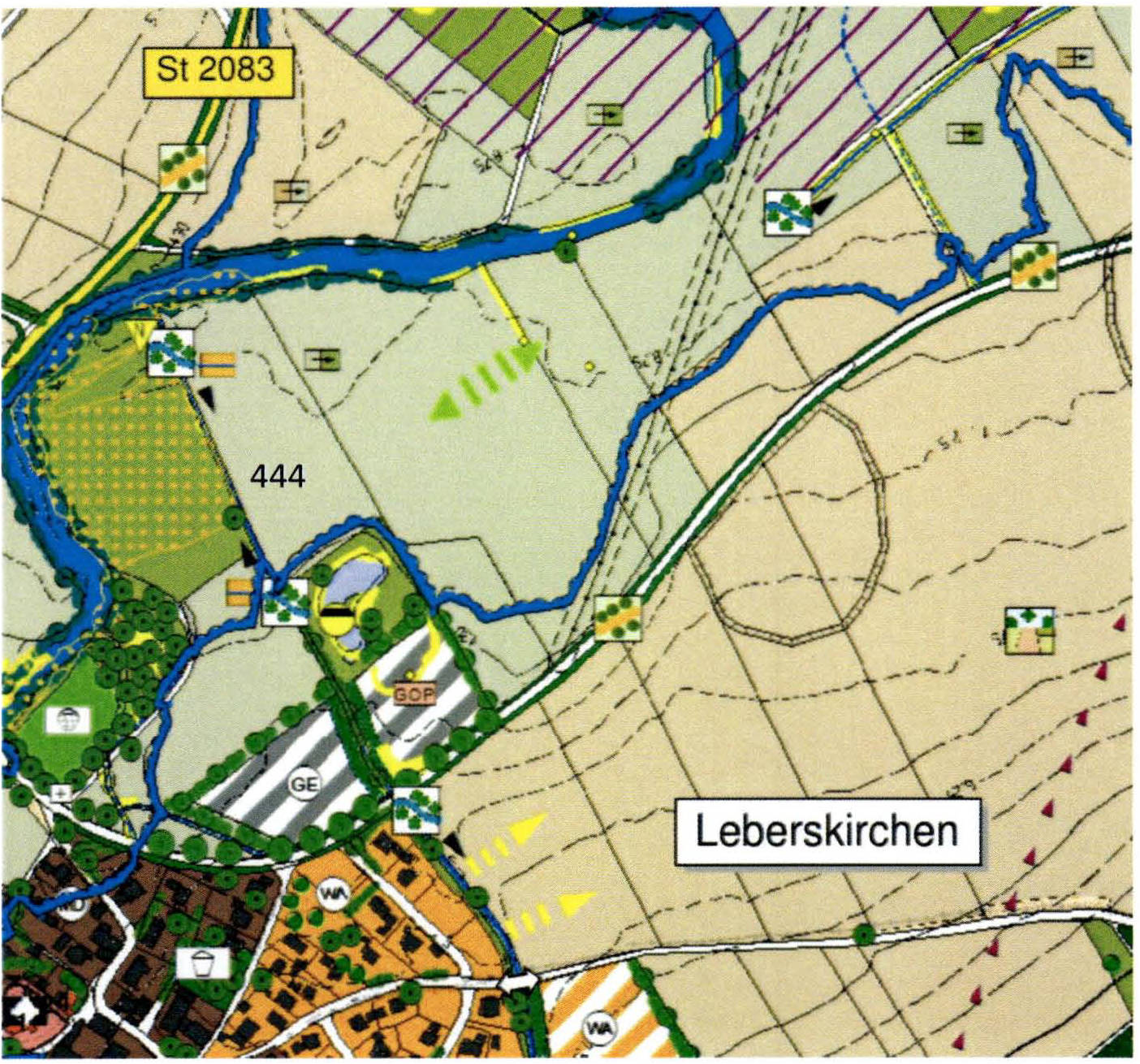 land-/ forstwirtschtl. Flächen in Nähe von Große Vils, 84175 Schalkham - Bild 3