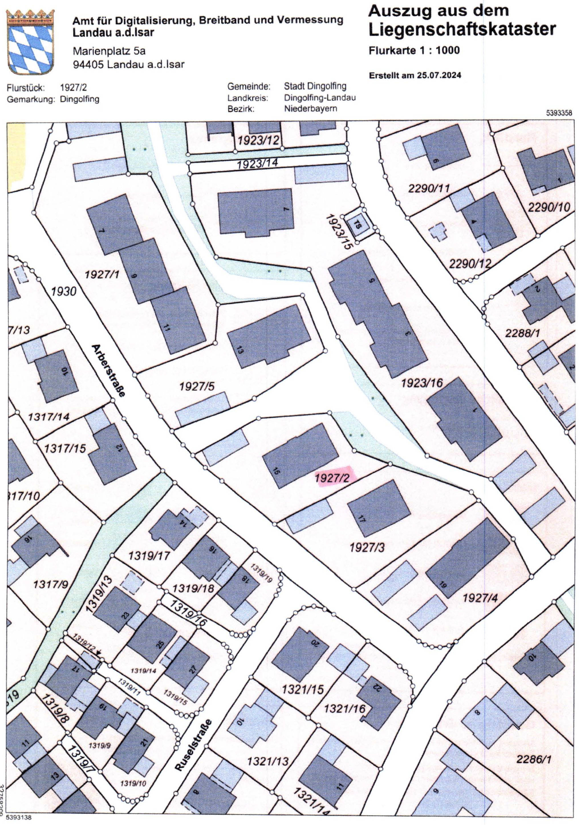 bayern 3 K 37-24 Arberstraße 15, 84130 Dingolfing