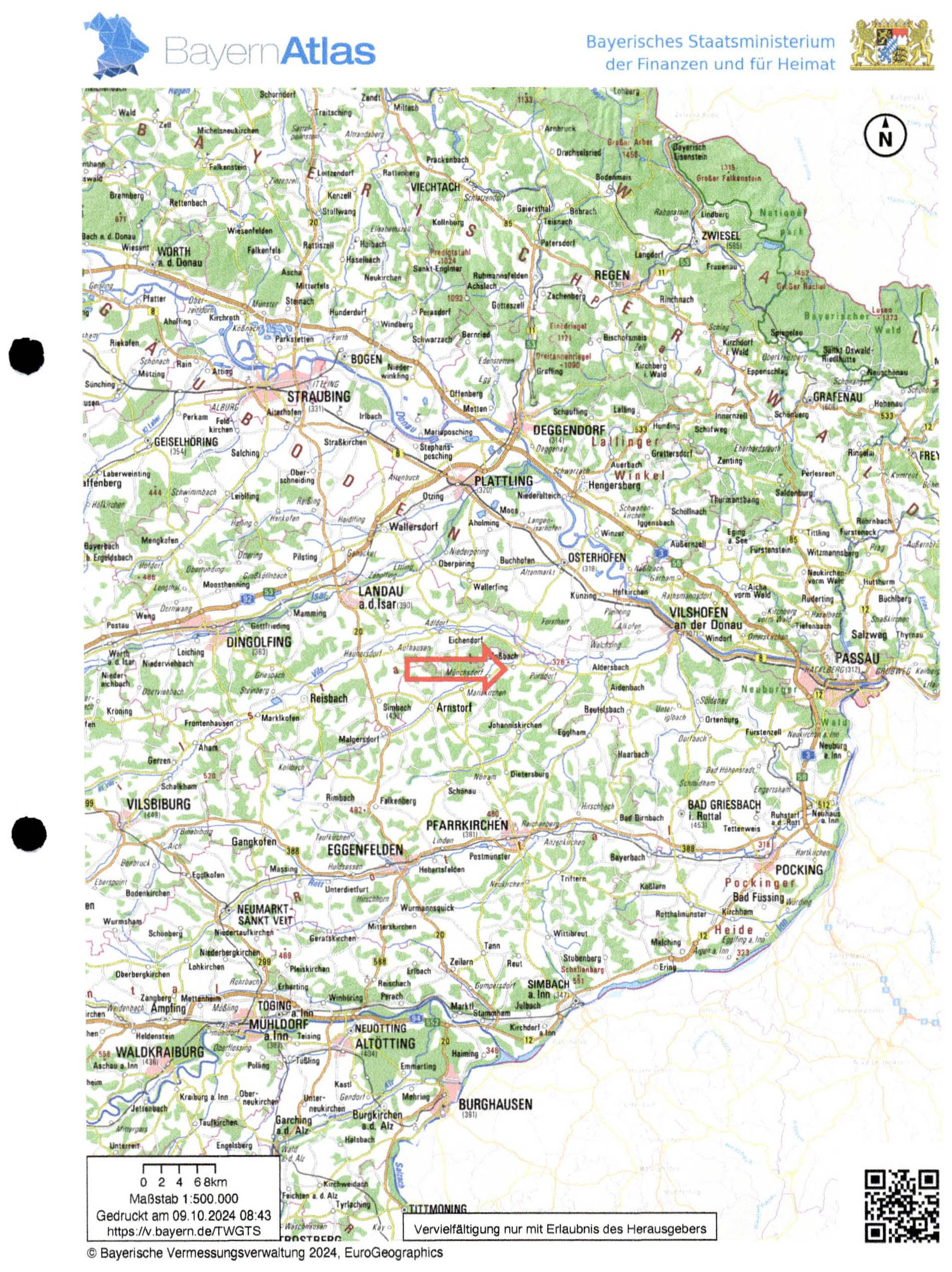 bayern 3 K 41/24 Münchsdorfer str. 12, 94439 Roßbach 8