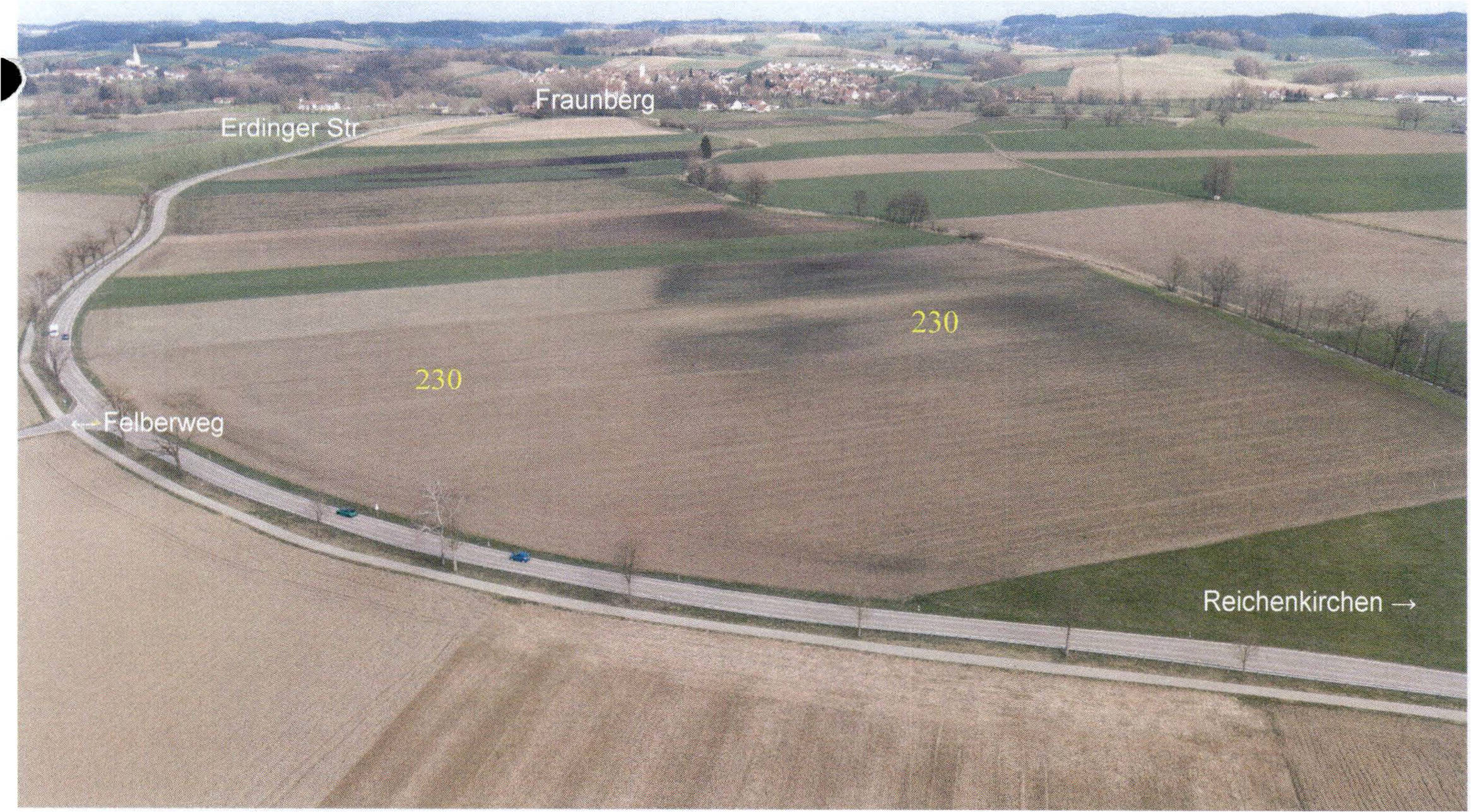 land-/ forstwirtschtl. Flächen in Erdinger Straße / Staatsstraße, 85447 Fraunberg
