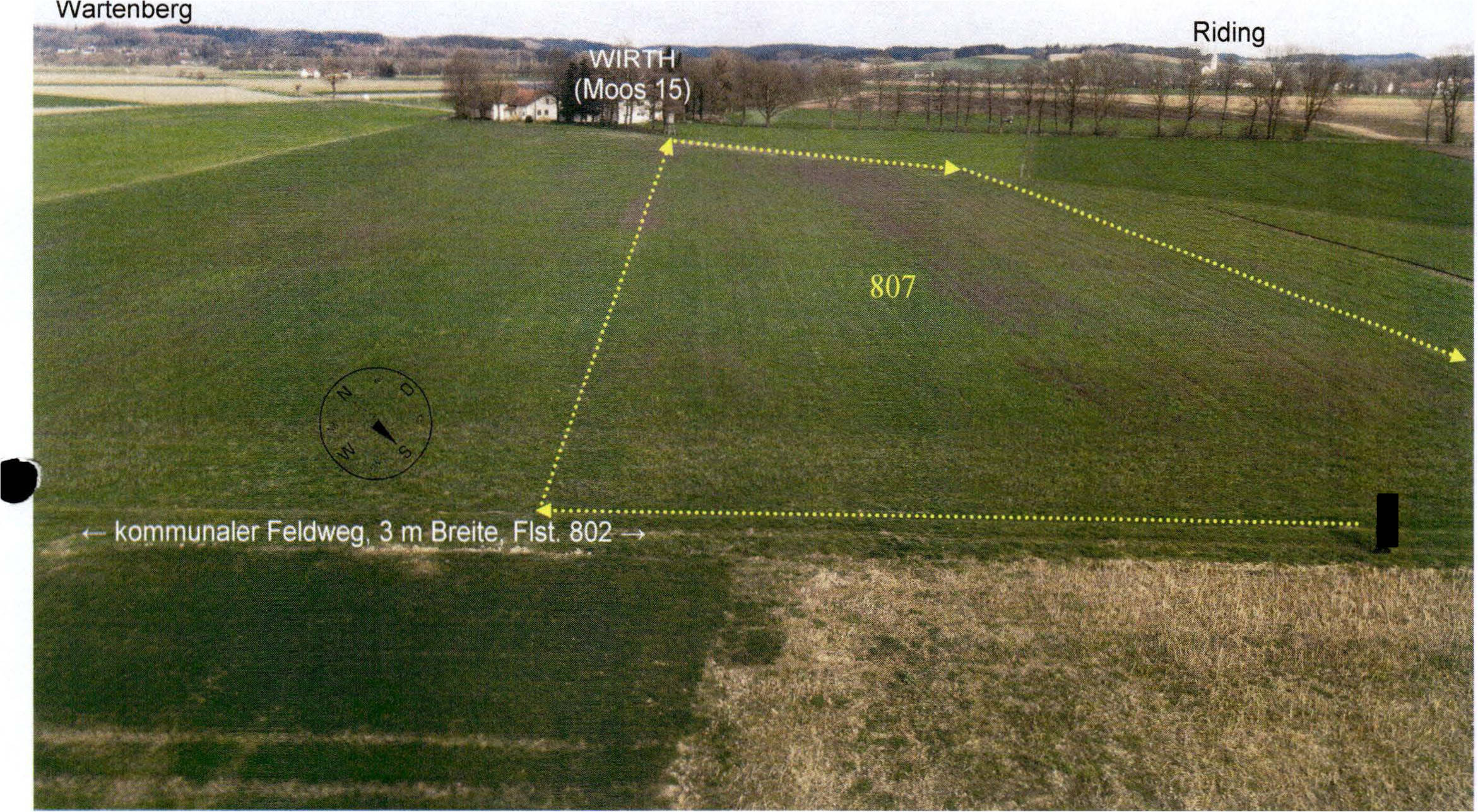 land-/ forstwirtschtl. Flächen in Nähe Moos (-Wirth) 15, 85456 Wartenberg - Bild 5