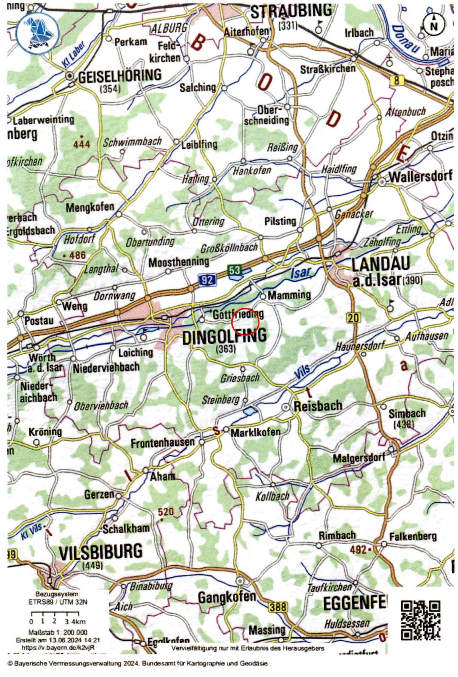 bayern 3 K 98-23 In Pilberskofen, 94437 Pilberskofen