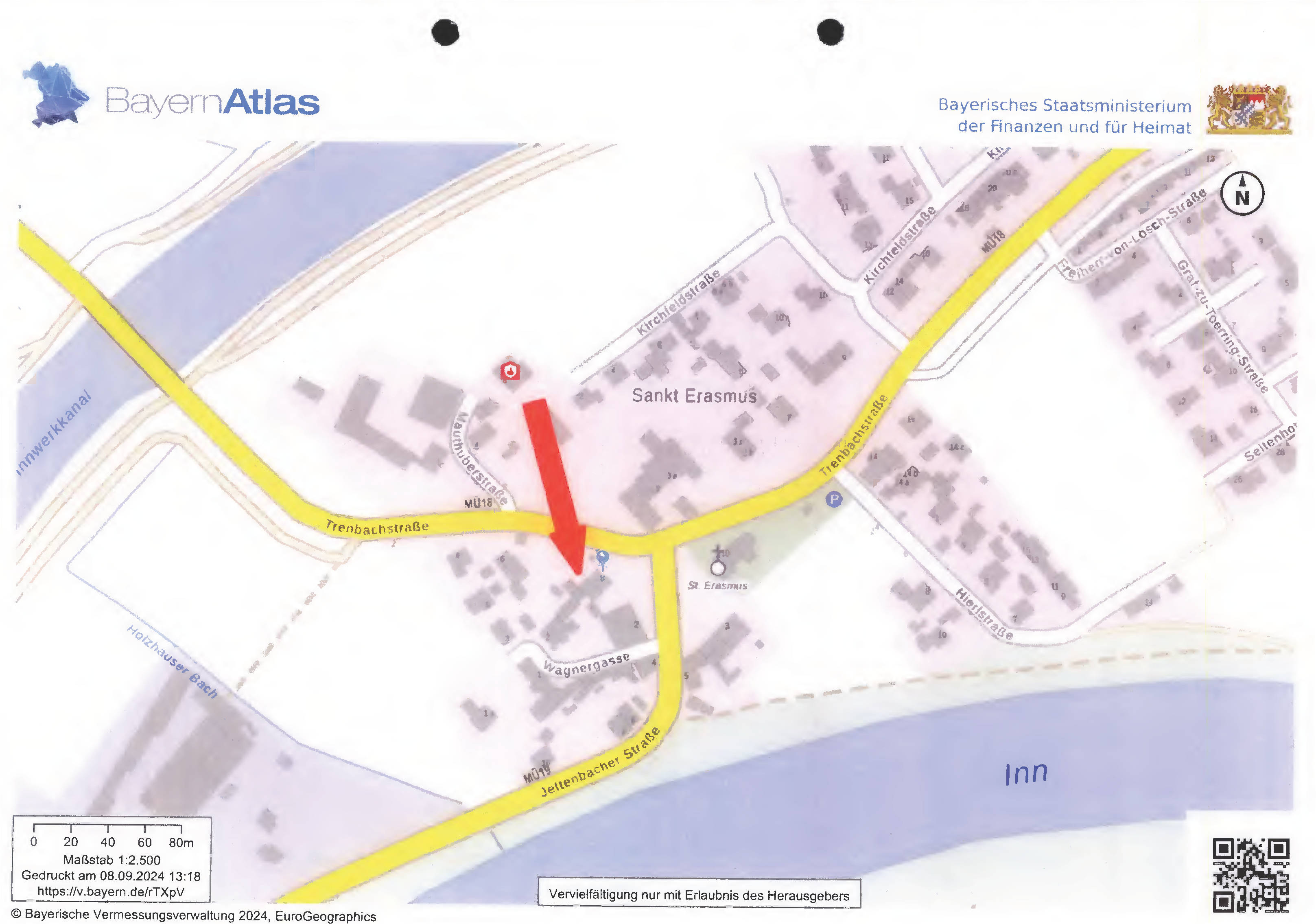 bayern K 0002/2024 Trenbachstraße 8, 84478 Waldkraiburg, St. Erasmus 30