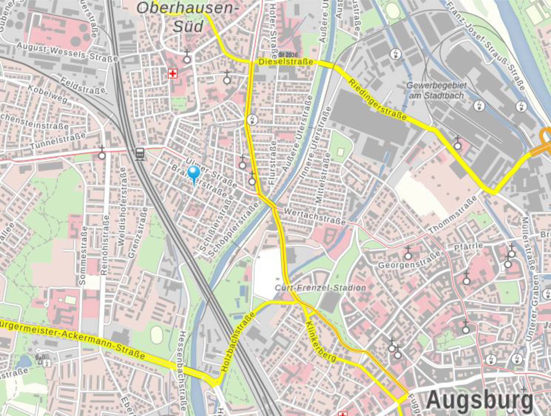 bayern K0011-2024 Höchstetterstraße 9, 86154 Augsburg, Oberhausen