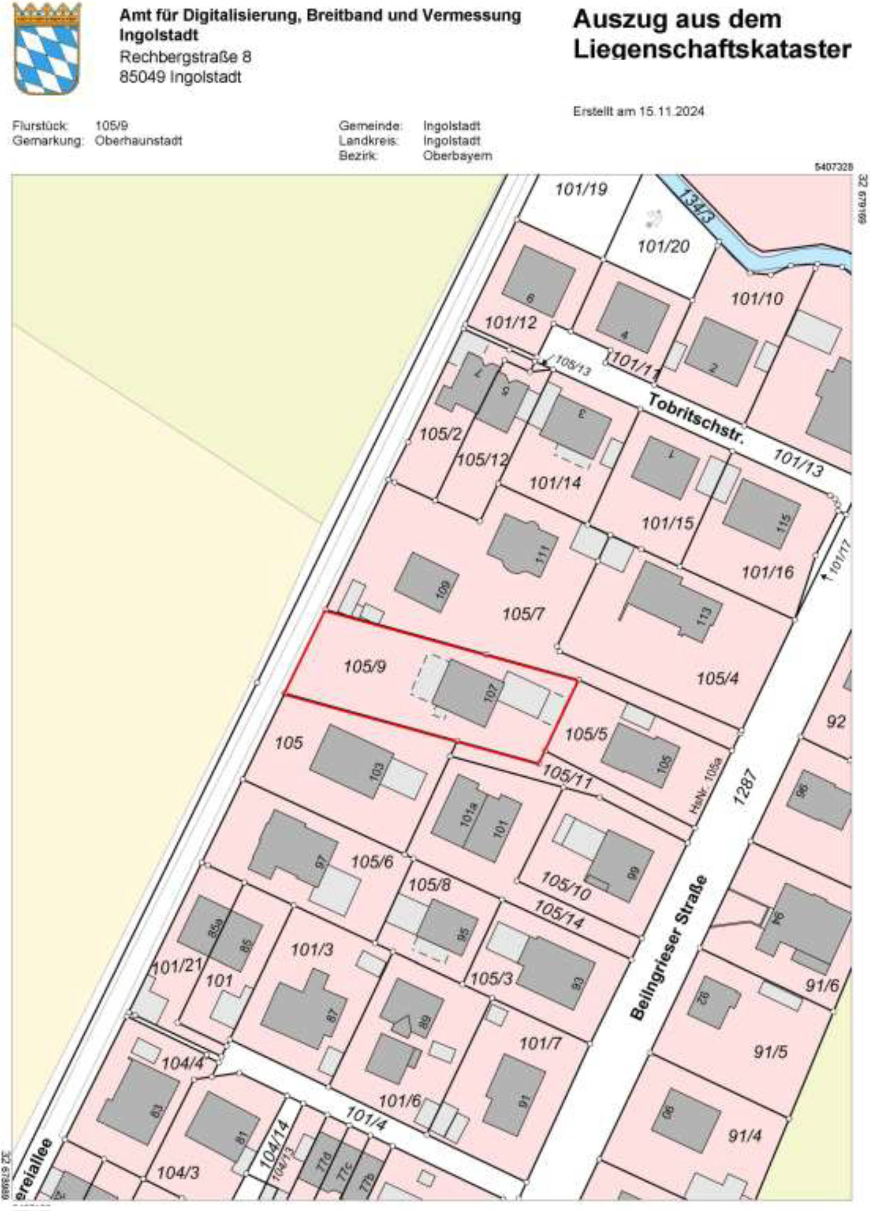 bayern K 0012/2024 Beilngrieser Straße 107, 85055 Ingolstadt, Oberhaunstadt 27