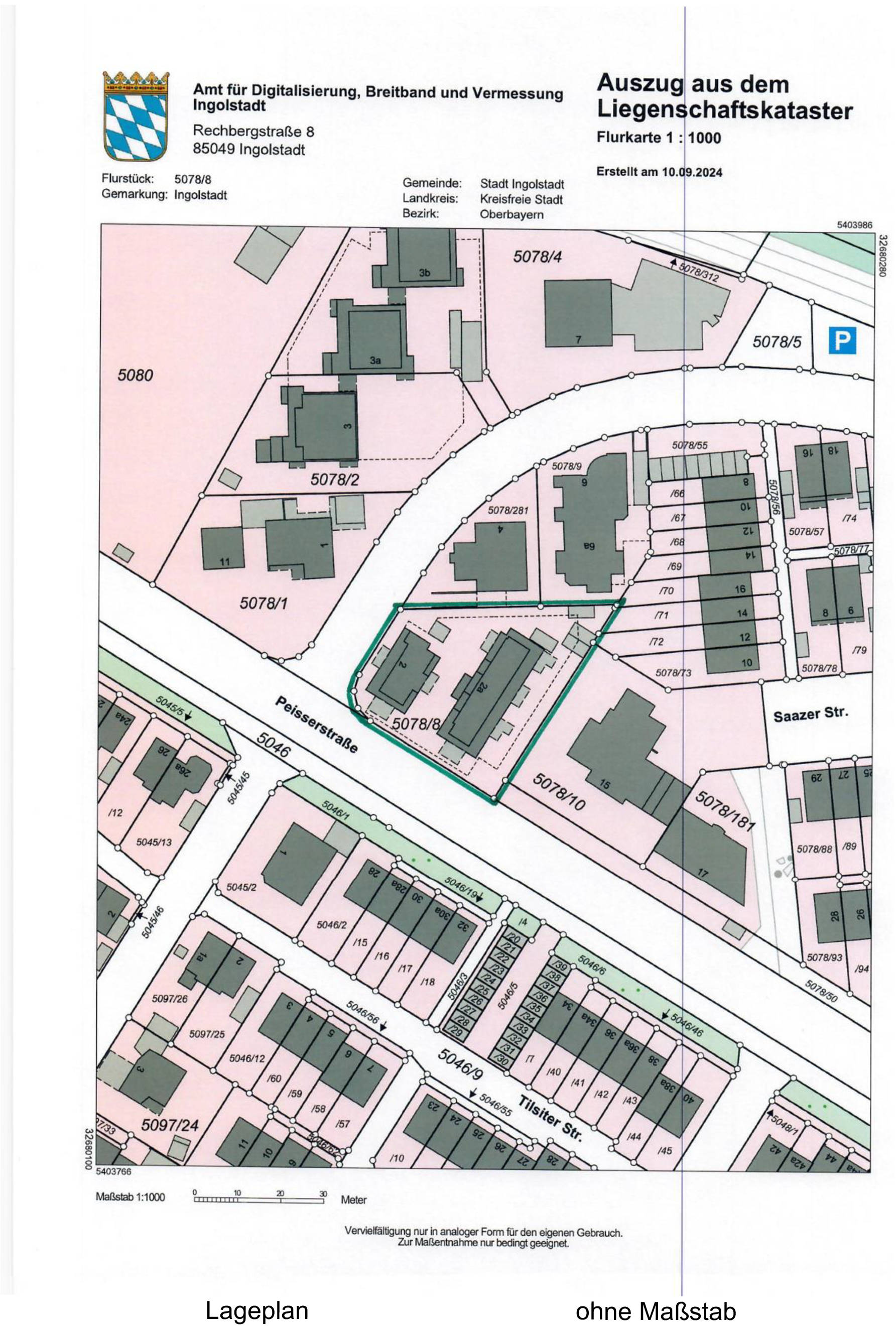 bayern K0016-2024 Egerlandstraße 2 u. 2a, 85053 Ingolstadt