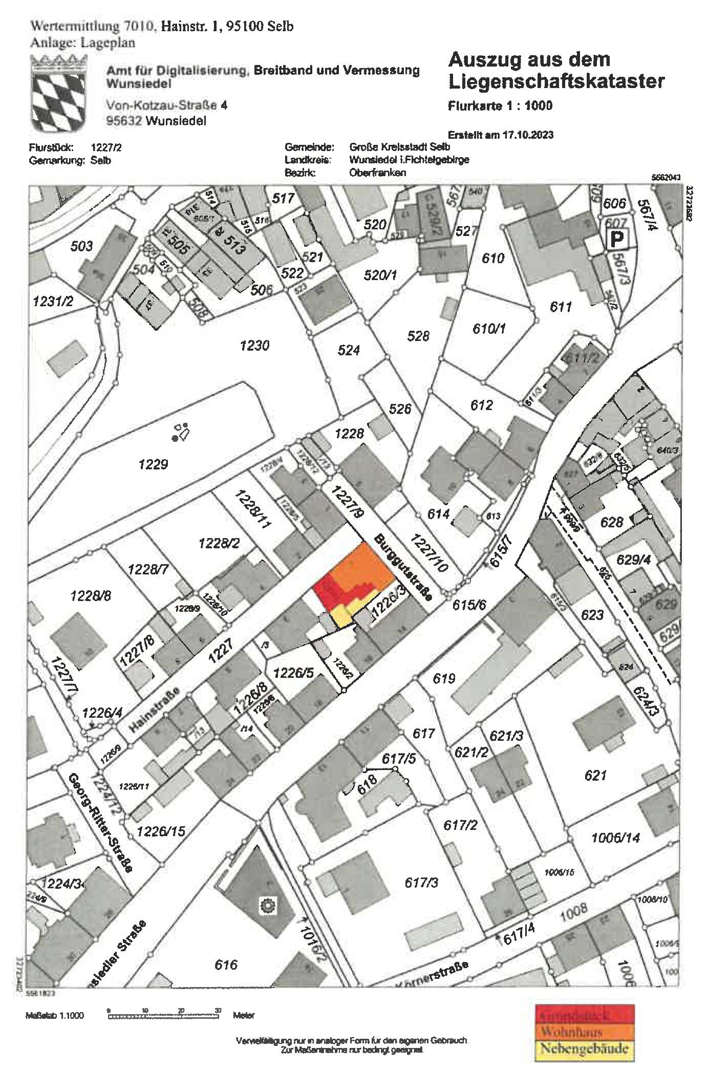 Zweifamilienwohnhaus mit Nebengebäude in Hainstraße 1, 95100 Selb - Bild 2