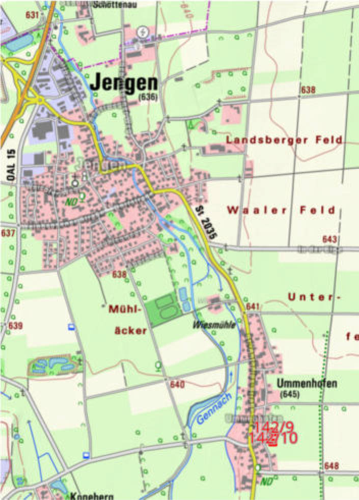bayern K0026-2024 Nähe Zugspitzstraße, 86860 Jengen, Ummenhofen 10
