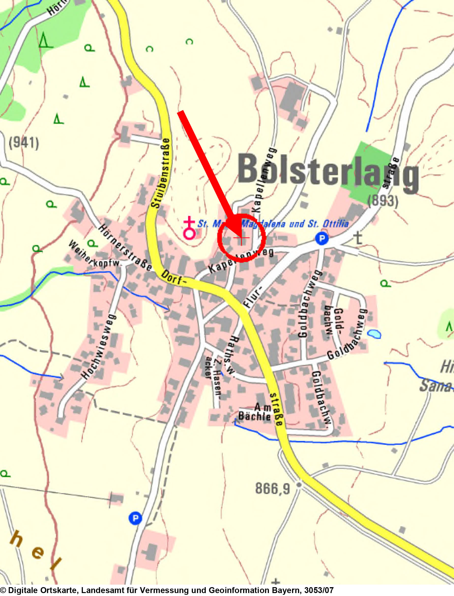 bayern K0027-2022 Kapellenweg  9. 11, 87538  Bolsterlang,
