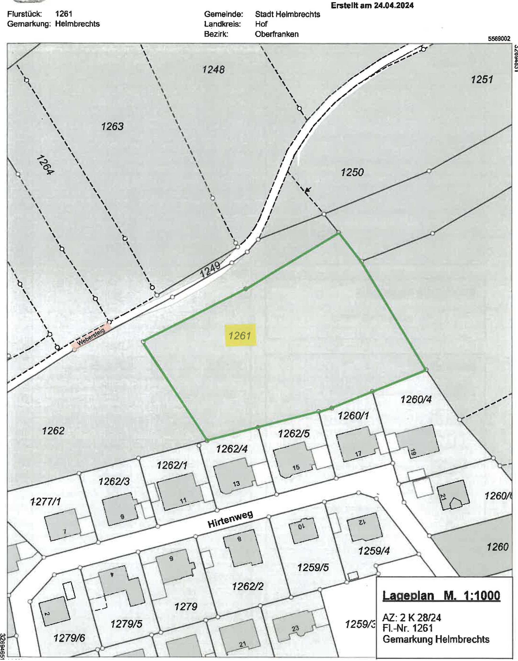 Landwirtschaftsfläche in Scharrana, 95233 Helmbrechts - Bild 2