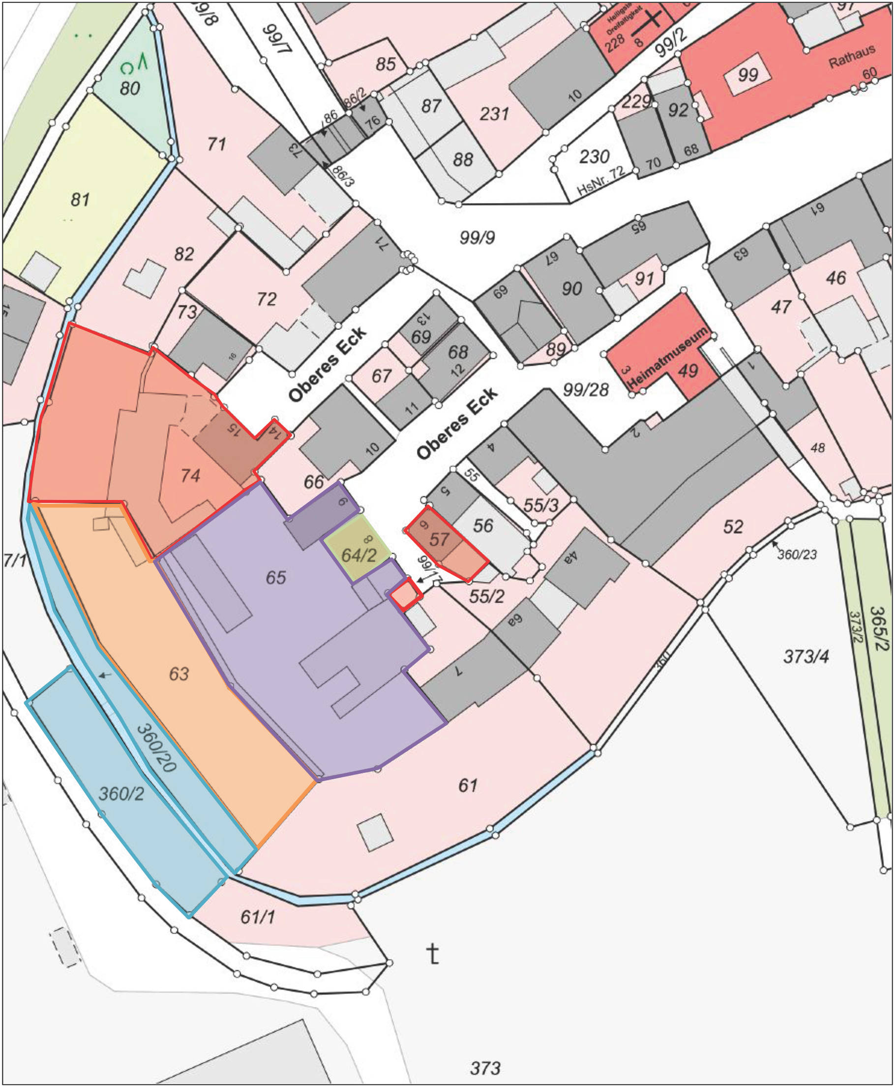 unbebautes Grundstück, Wohn-/Geschäftshaus in Oberes Eck 6 u.a., 86674 Rain a. Lech - Bild 5
