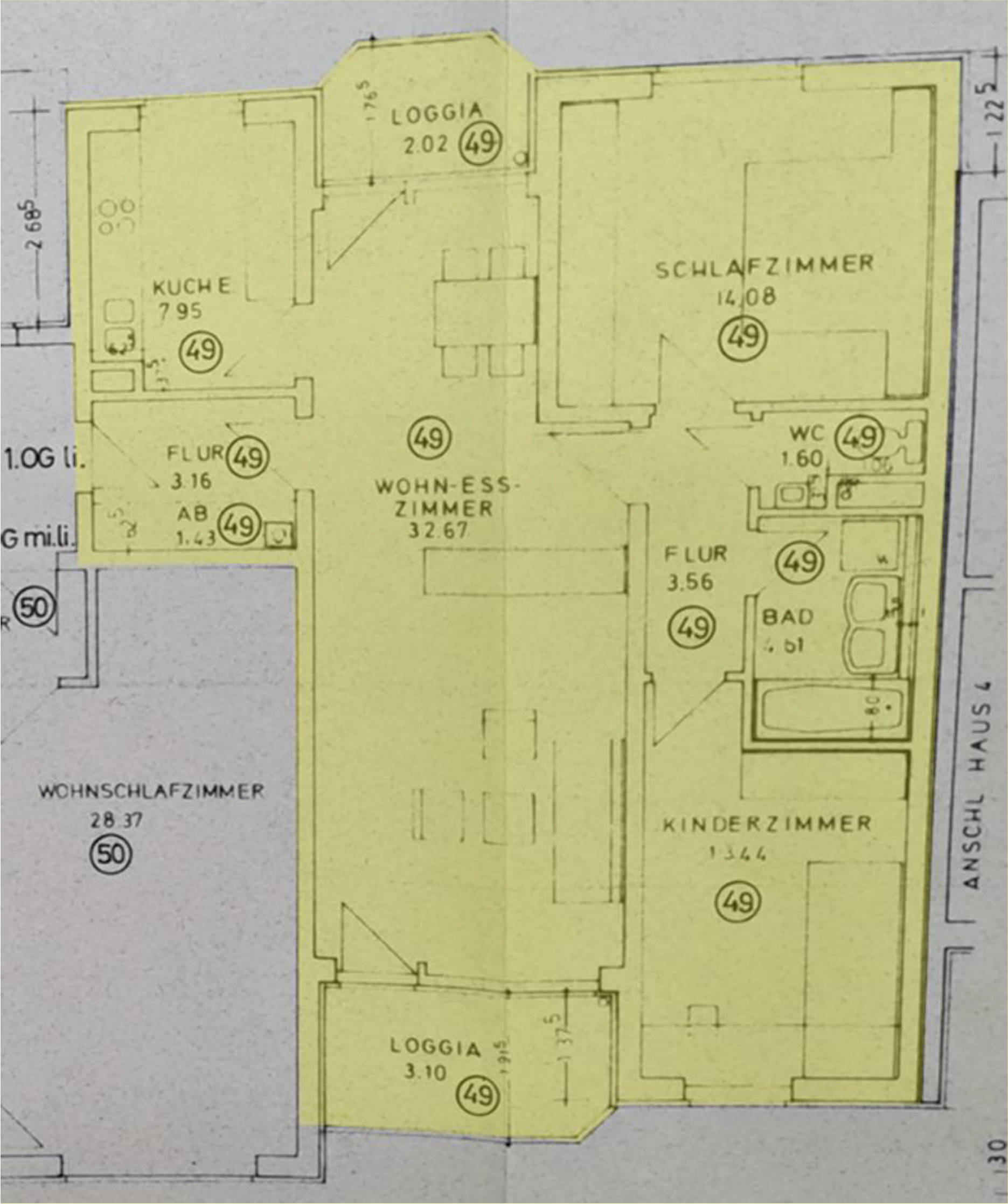 Eigentumswohnung (3 bis 4 Zimmer) in Seefelder Straße  14 b, 86163 Augsburg, Hochzoll Süd - Bild 4