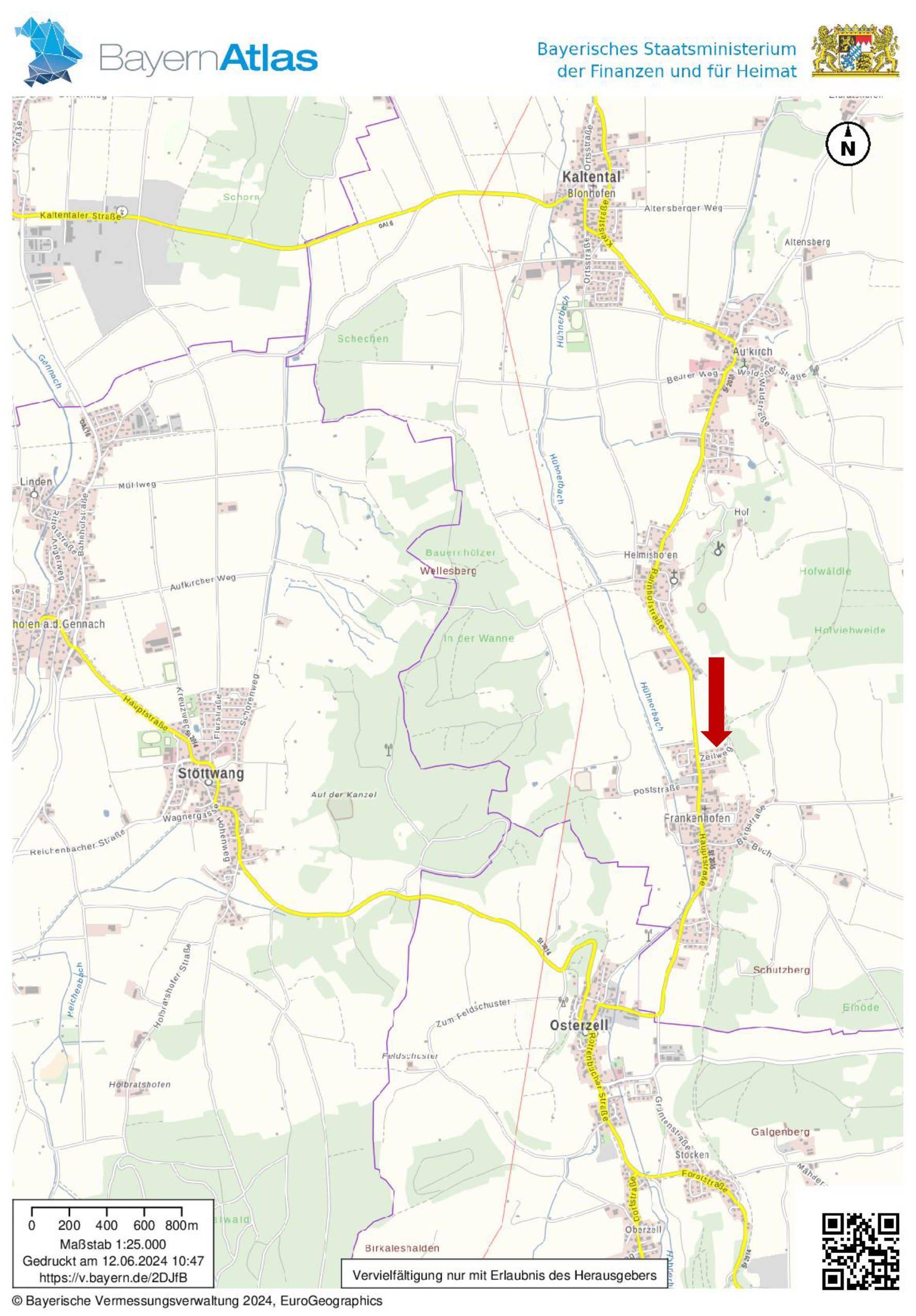 Doppelhaushälfte in Zeilweg 7, 87662 Frankenhofen - Bild 2