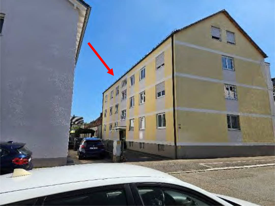 Eigentumswohnung (3 bis 4 Zimmer) in Wartenburger Straße  23, 86165 Augsburg, Lechhausen