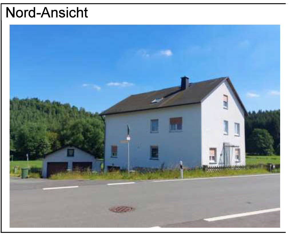 Zweifamilienhaus mit Doppelgarage in Bobengrüner Straße 1, 95138 Bad Steben, Thierbach - Bild 2