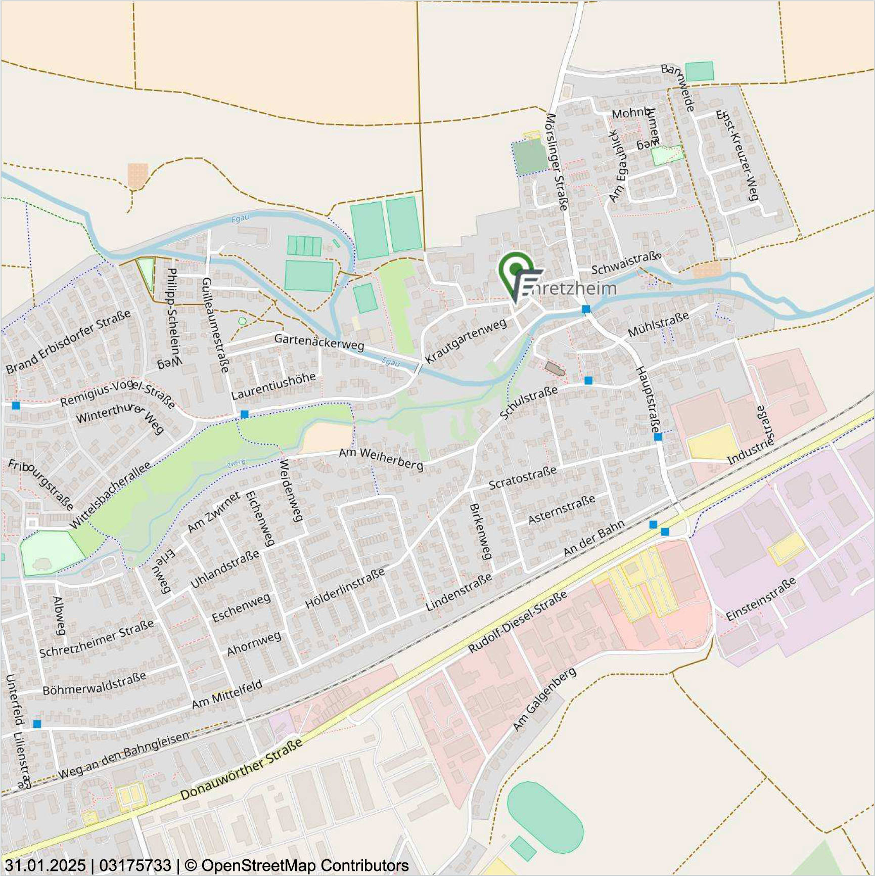 bayern K0035-2024 Feuchtwanger Straße  7, 89407 Dillingen a. d. Donau, Schretzheim 7