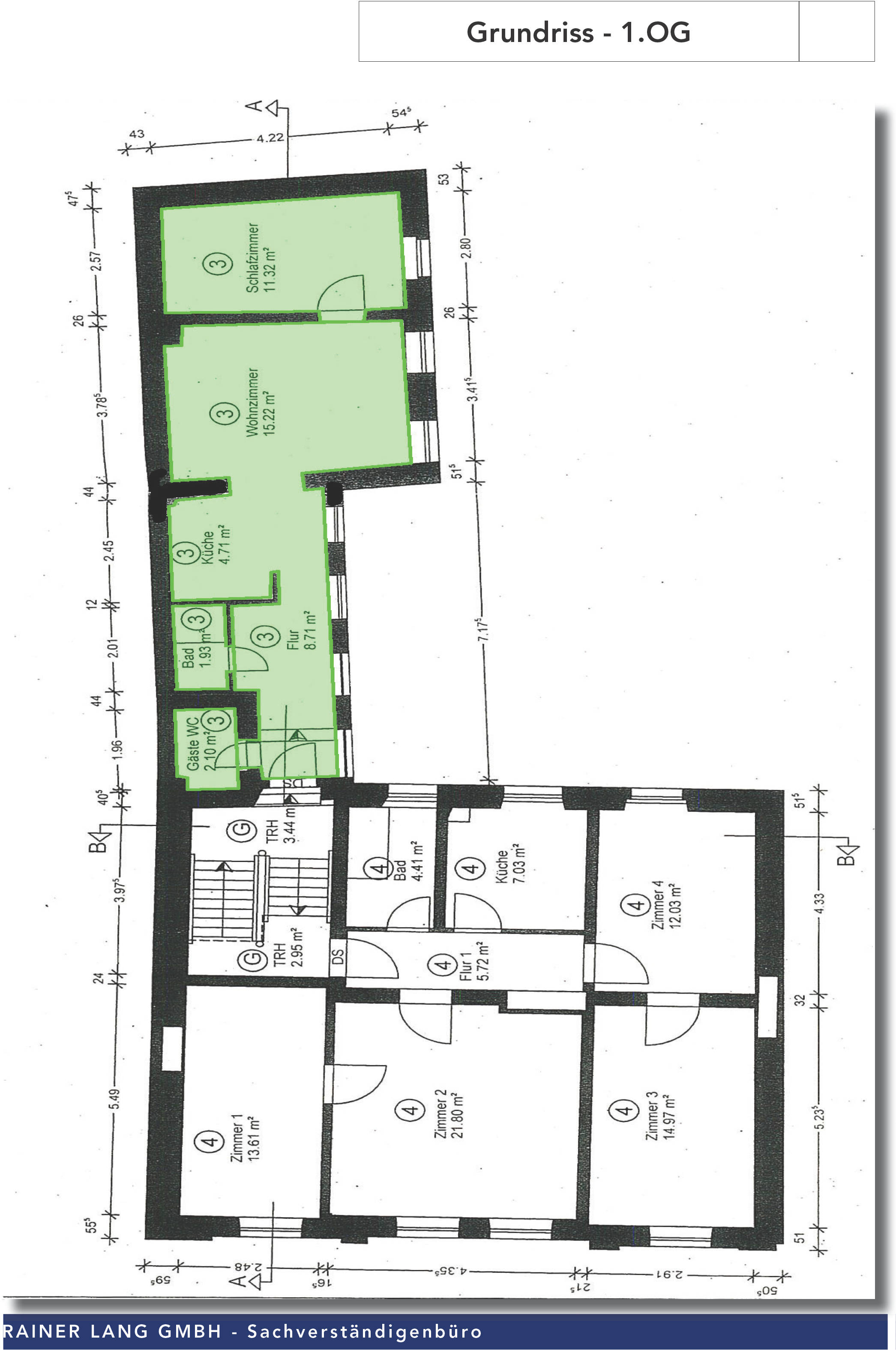 Eigentumswohnung mit Keller Nr. 3 in Schillerstraße 16, 00000 Hof - Bild 5