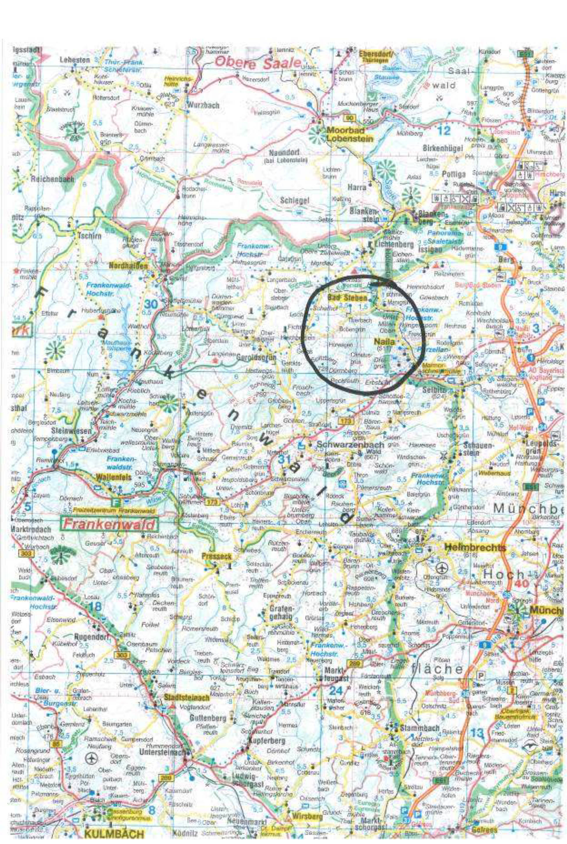 bayern K0046-2021 s. beigefügte Terminbestimmung, 95138 Bad Steben, Thierbach