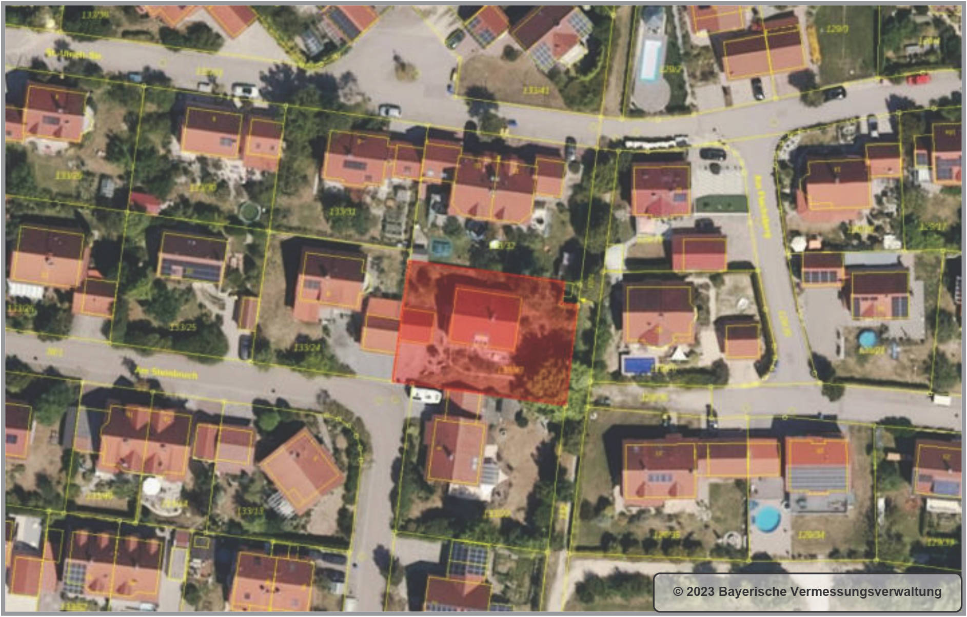 Einfamilienhaus mit Doppelgarage in Am Steinbruch 6, 86697 Oberhausen, Unterhausen