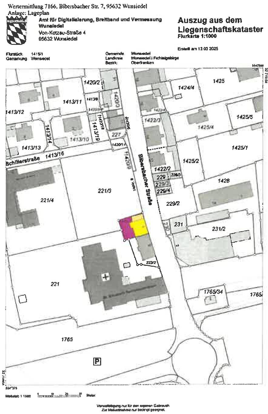 Dreifamillienwohnhaus als Doppelhaushälfte mit angebauten Schupfen in Biebersbacher Straße 7, 95632 Wunsiedel - Bild 2