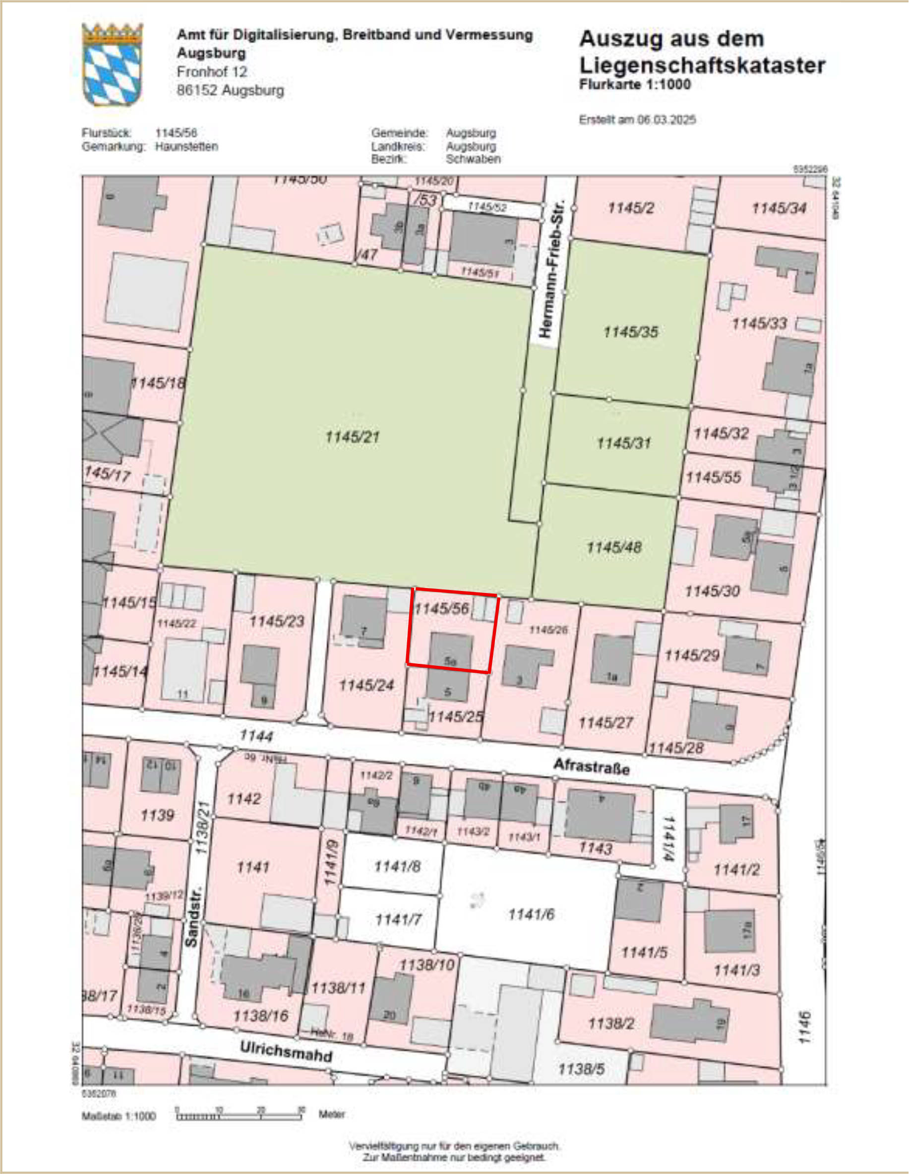 bayern K 0081/2024 Afrastraße 5 a, 86179 Augsburg, Haunstetten 34