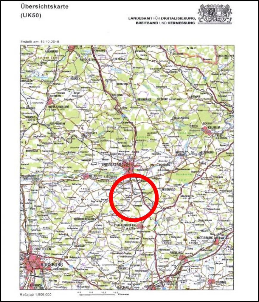 bayern K 0085/2024 Lindenstraße 31, 31 a, Siedlungsstraße 29b, 29c, 29 d, 29e, 85107 Baar-Ebenhausen, Baar 15