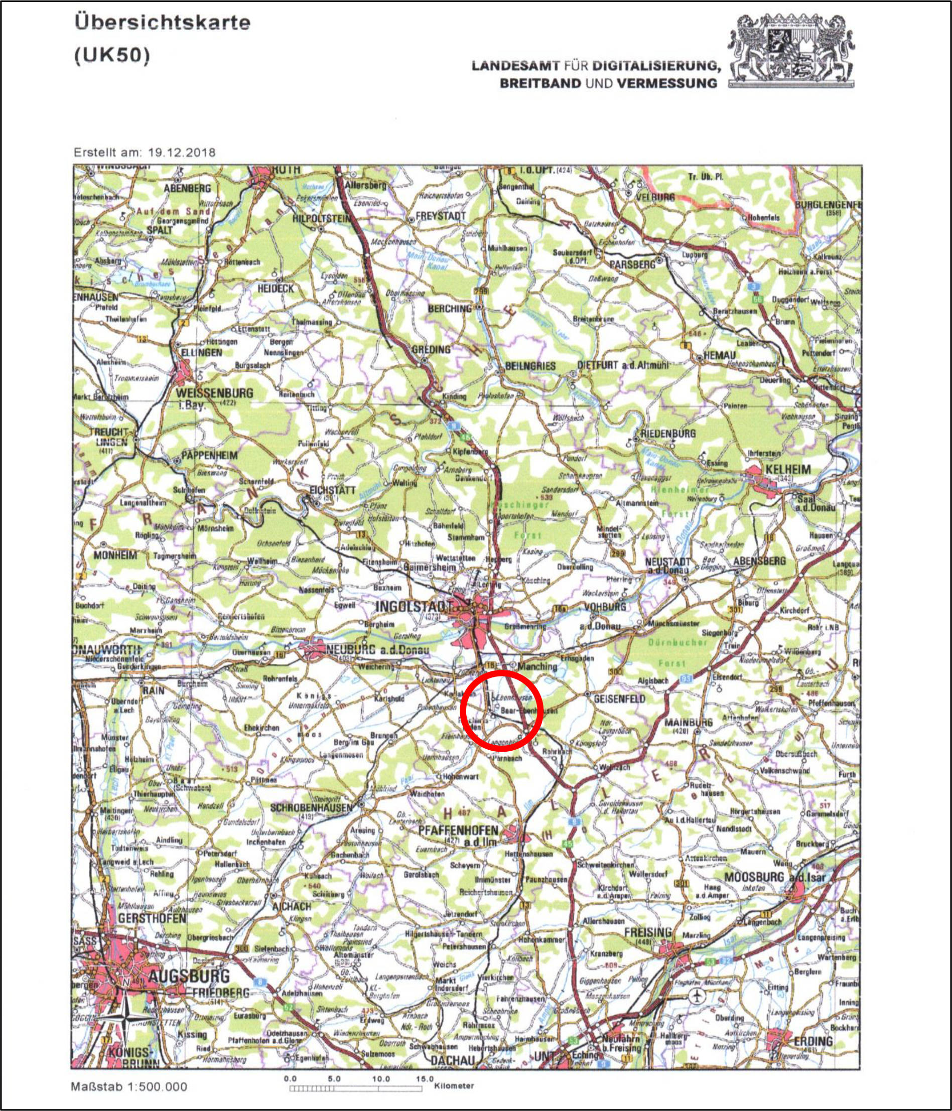 bayern K 0085/2024 Lindenstraße 31, 31 a, Siedlungsstraße 29b, 29c, 29 d, 29e, 85107 Baar-Ebenhausen, Baar 17