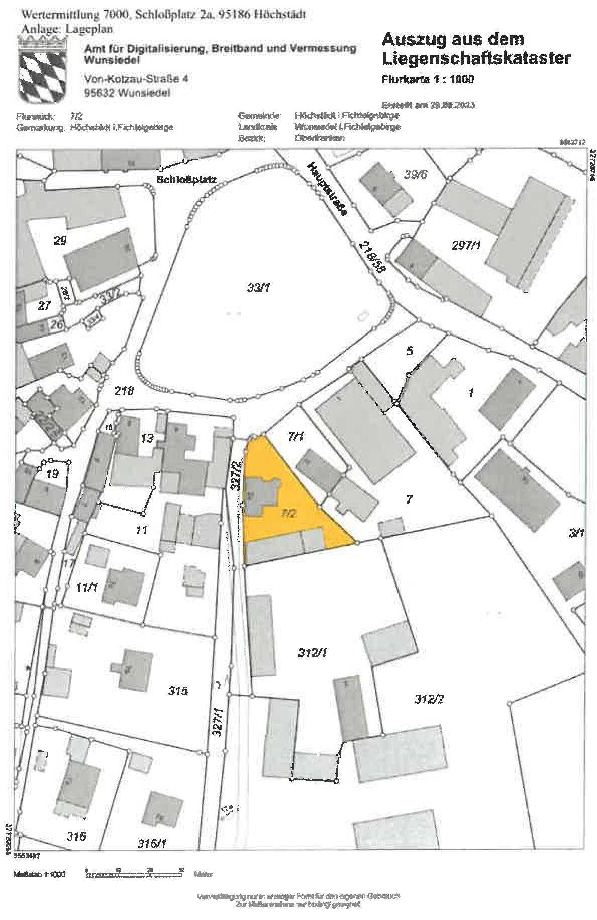 Einfamilienwohnhaus mit Garage in Schloßplatz 2a, 95186 Höchstädt - Bild 2