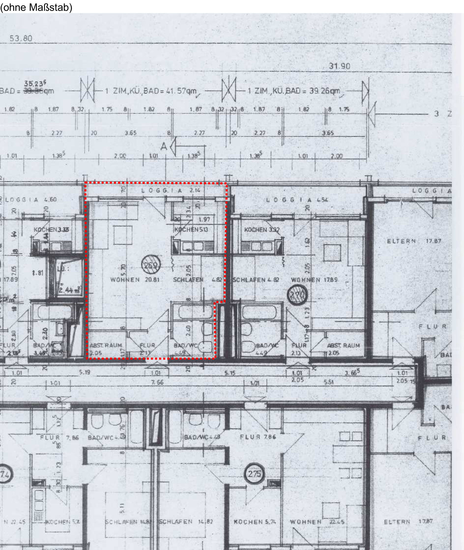 Eigentumswohnung (1 bis 2 Zimmer) in Wilhelm-Hauff-Straße  22, 86161 Augsburg - Bild 5