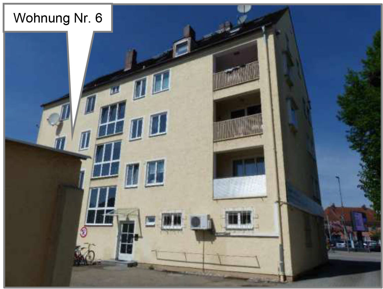 Eigentumswohnung 2 1/2 Zimmer mit Loggia, Kellerraum u. Garage in Goethestraße 50, 85055 Ingolstadt - Bild 5