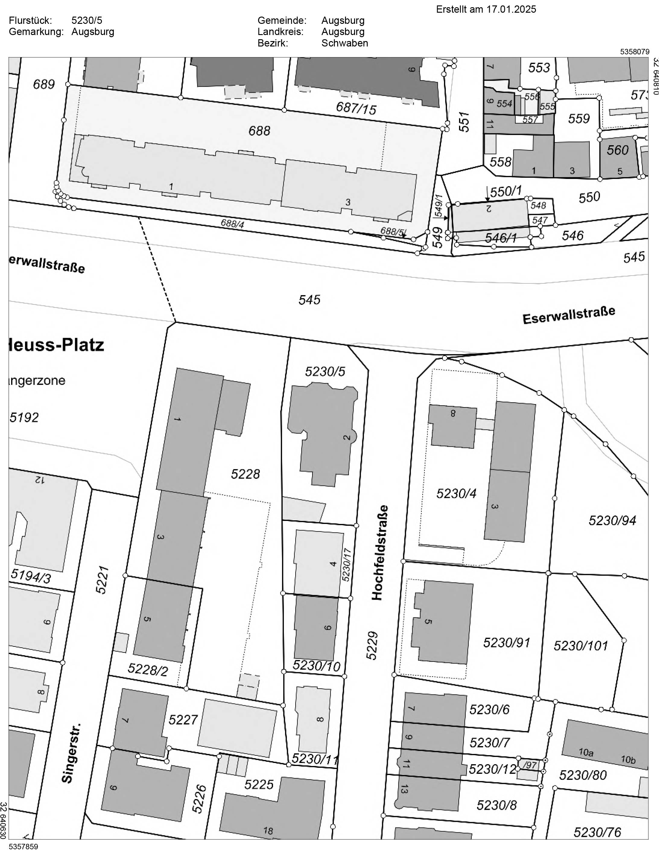 bayern K 0123/2024 Hochfeldstraße  2, 86158 9 16
