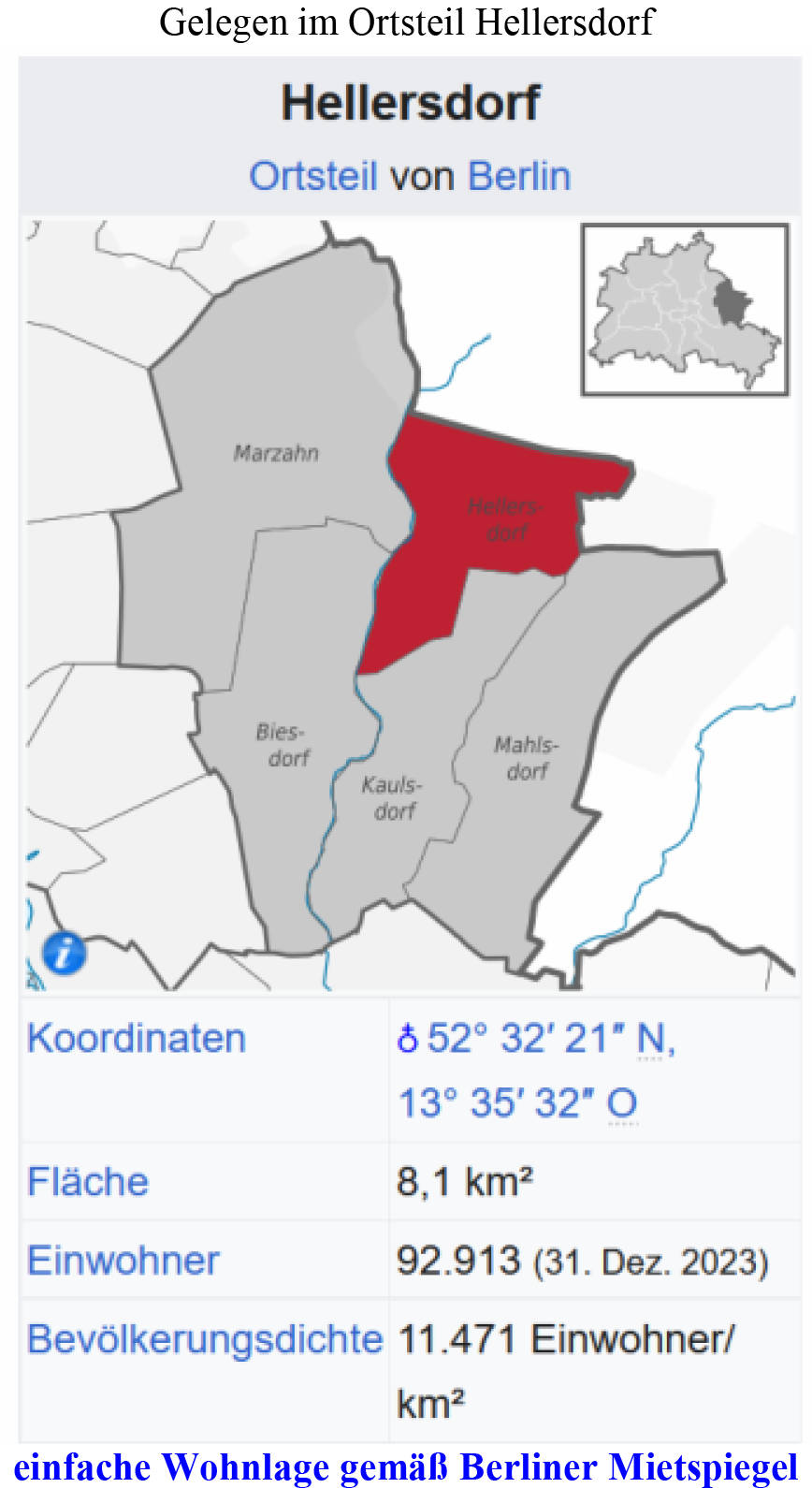 Eigentumswohnung (3 bis 4 Zimmer) in Torgauer Straße 45 - 57 unger., Gohliser Straße 2-40 ger., 12627 Berlin, Hellersdorf - Bild 5