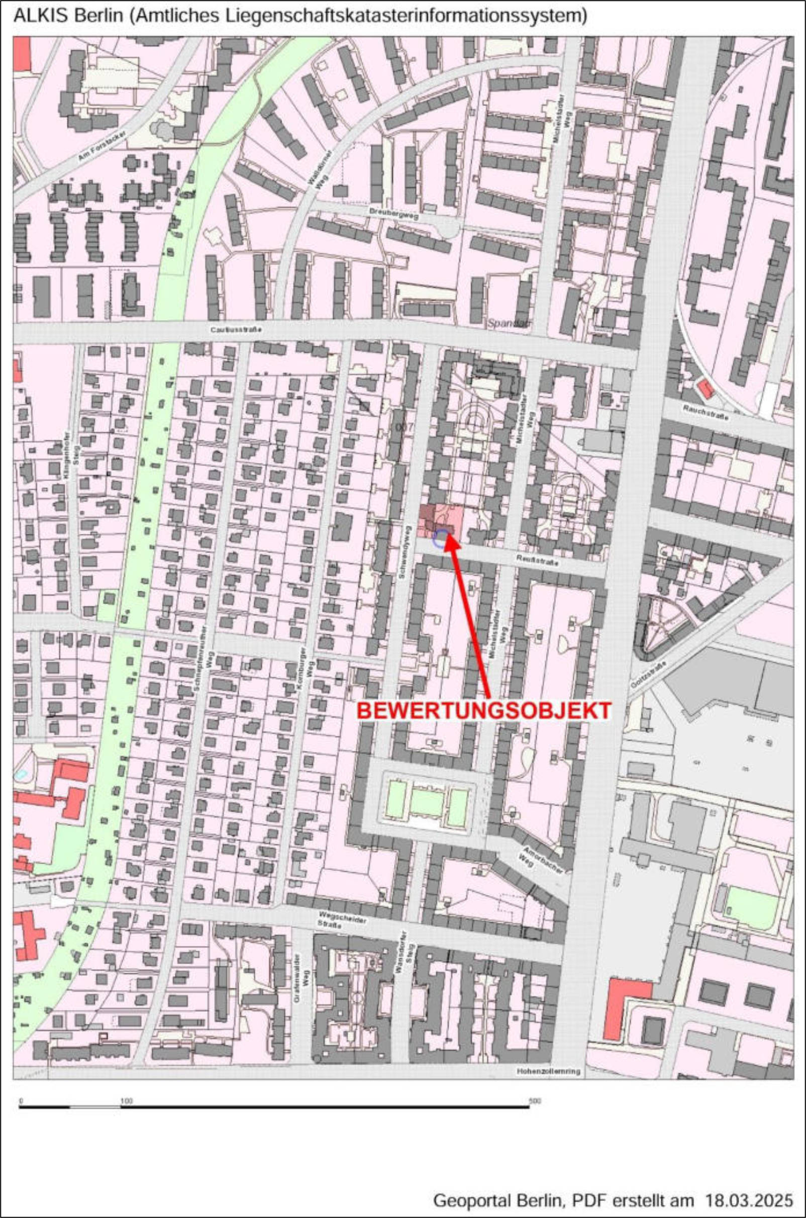 berlin 0030 K 0051/2024 Reußstraße 18, 13587 Berlin 10