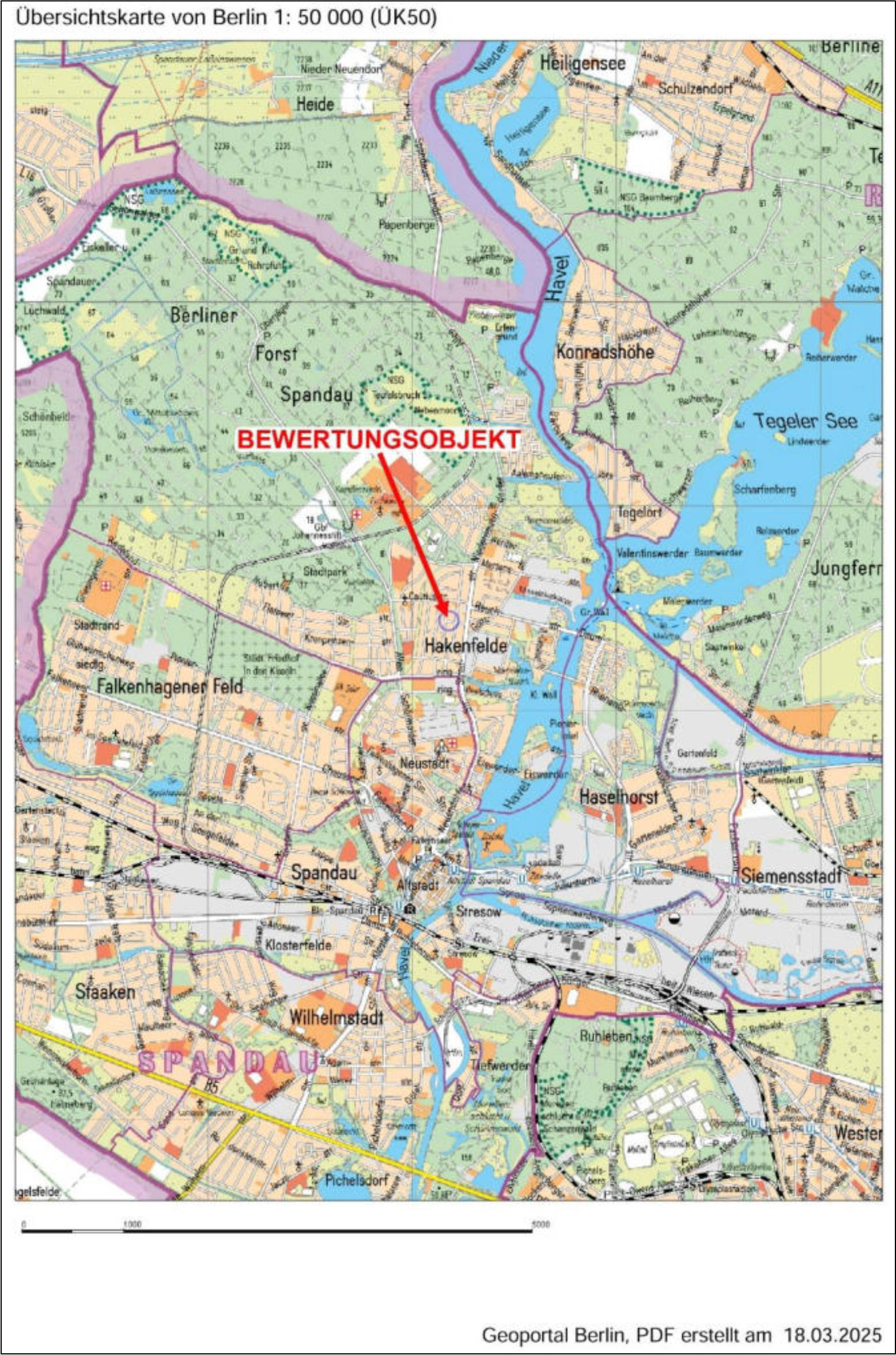 berlin 0030 K 0051/2024 Reußstraße 18, 13587 Berlin 9
