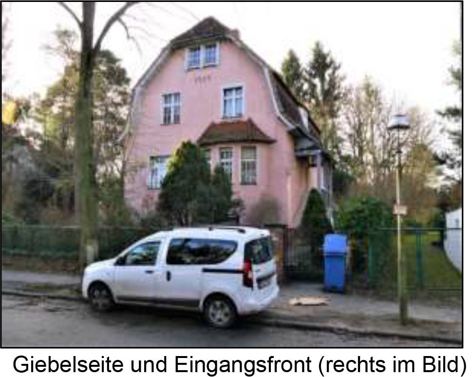 berlin 0030 K 0052/2021 Silvesterweg 9, 13467 Berlin 14