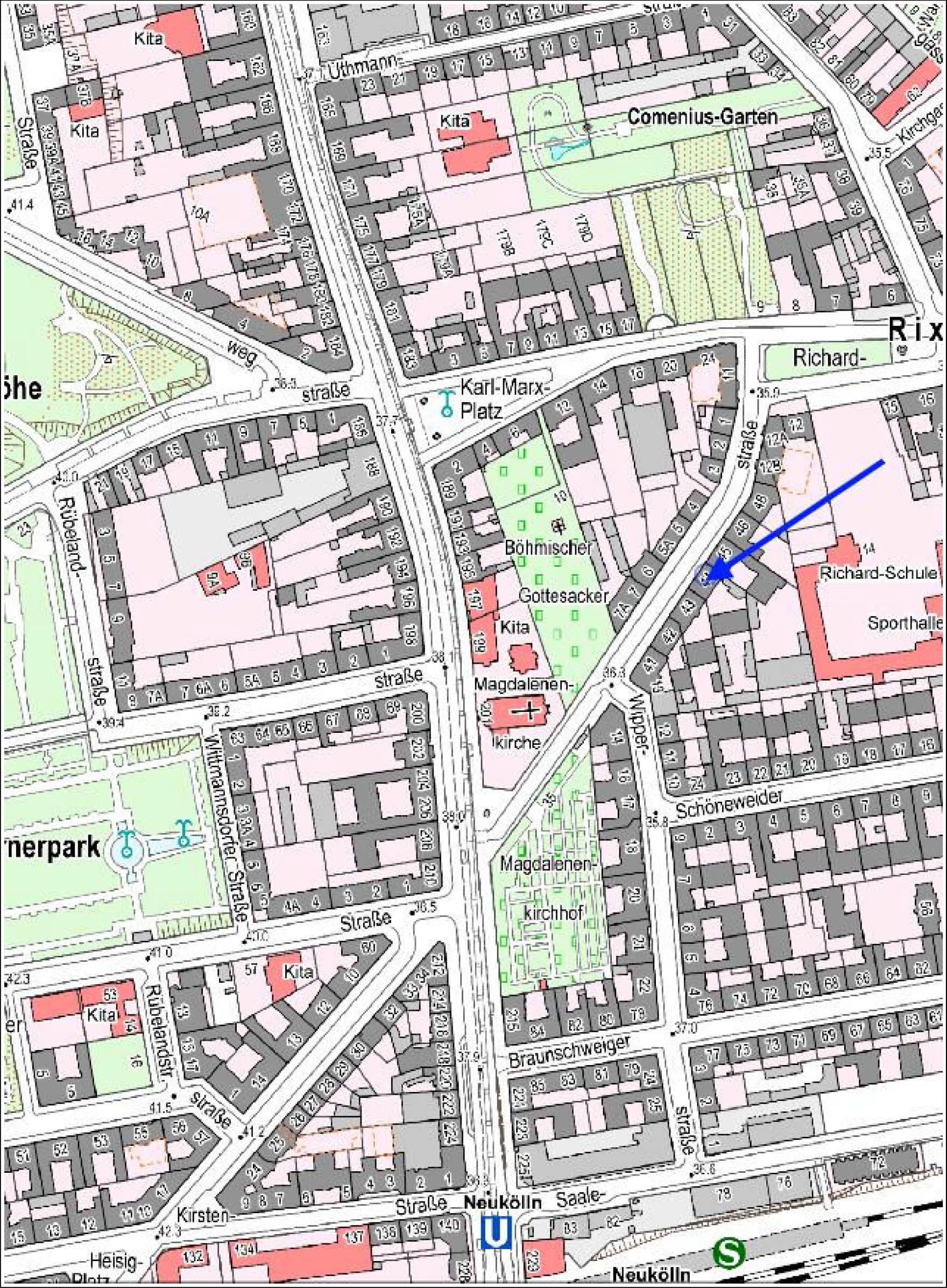 berlin 0070K0005-2023 Kirchhofstraße 44, 12055 Berlin, Neukölln