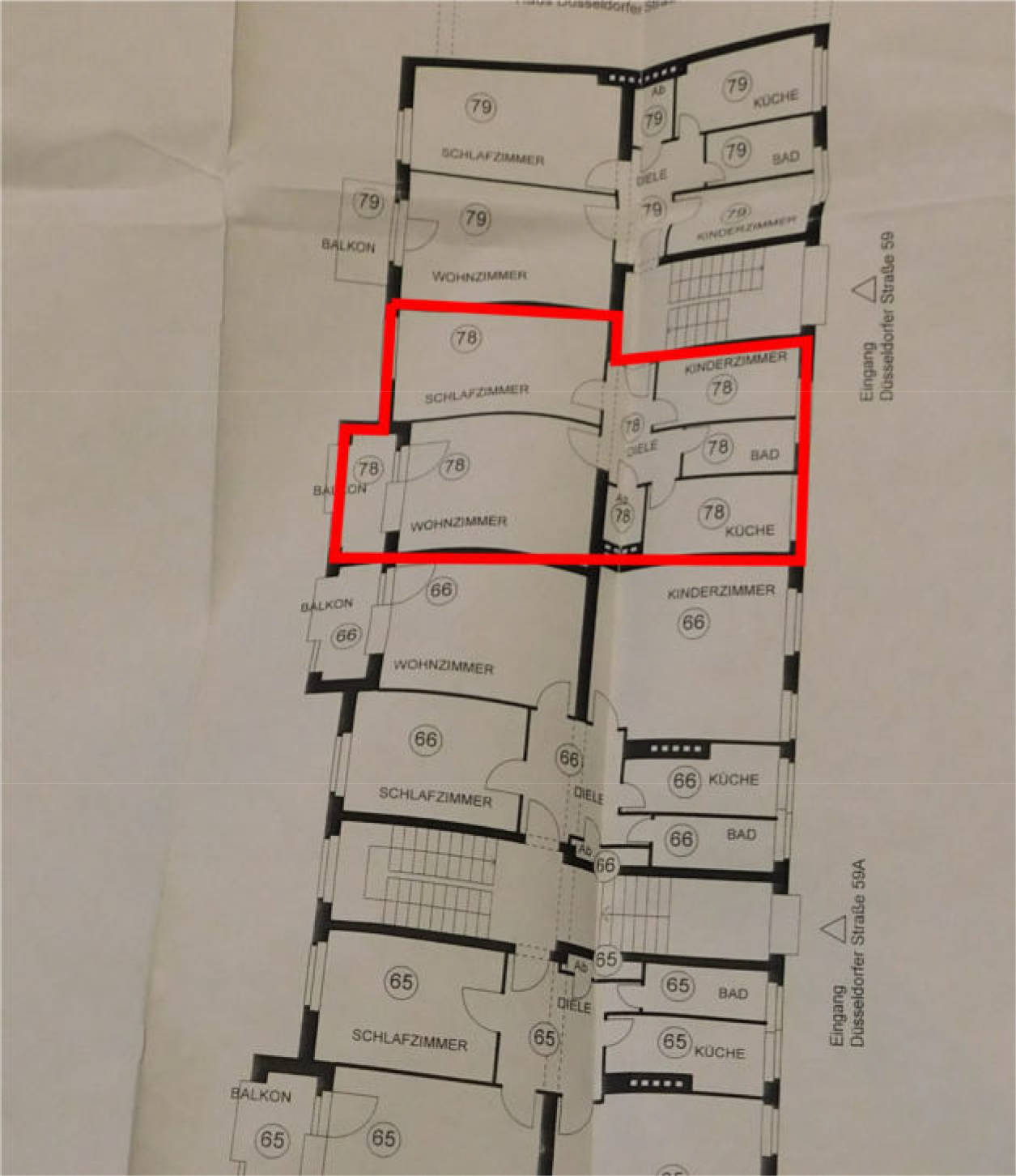 Eigentumswohnung (3 bis 4 Zimmer) in Düsseldorfer Straße 59, 10707 Berlin - Bild 2