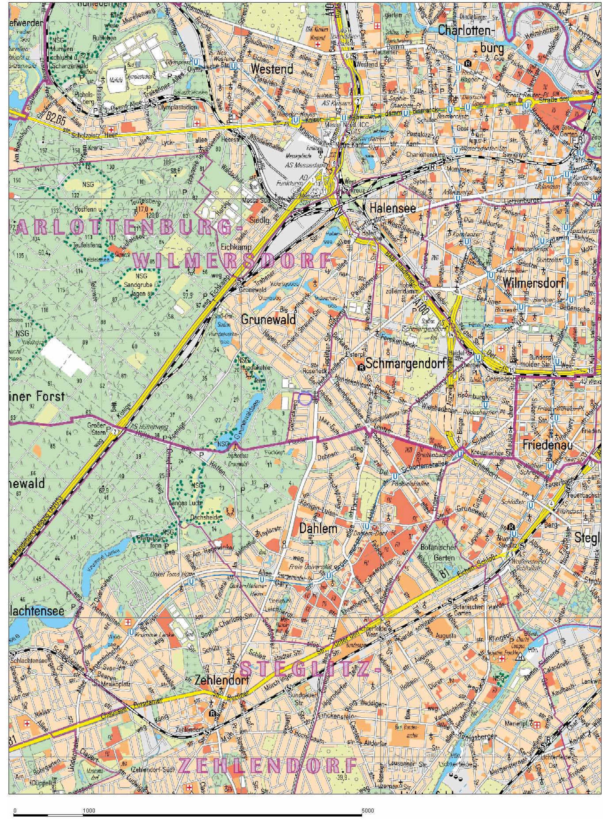 berlin 0070 K 0023/2025 Goldfinkweg 1, Dünkelbergsteig 6/10, Waldmeisterstraße 8, 8A, 8B, 14195 Berlin 12