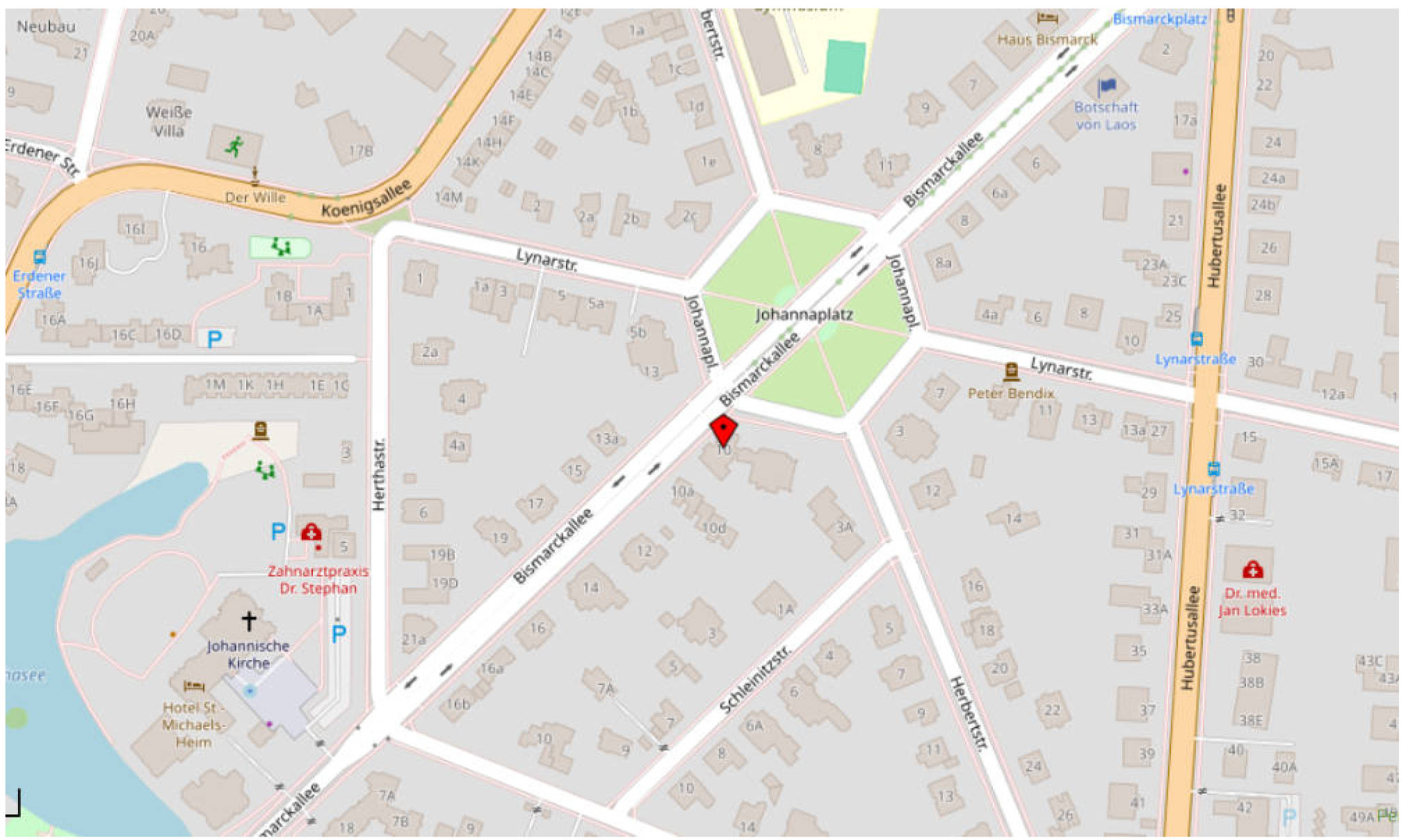 berlin 0070 K 0024/2025 Bismarckallee 10, Johannaplatz, 14193 Berlin 29