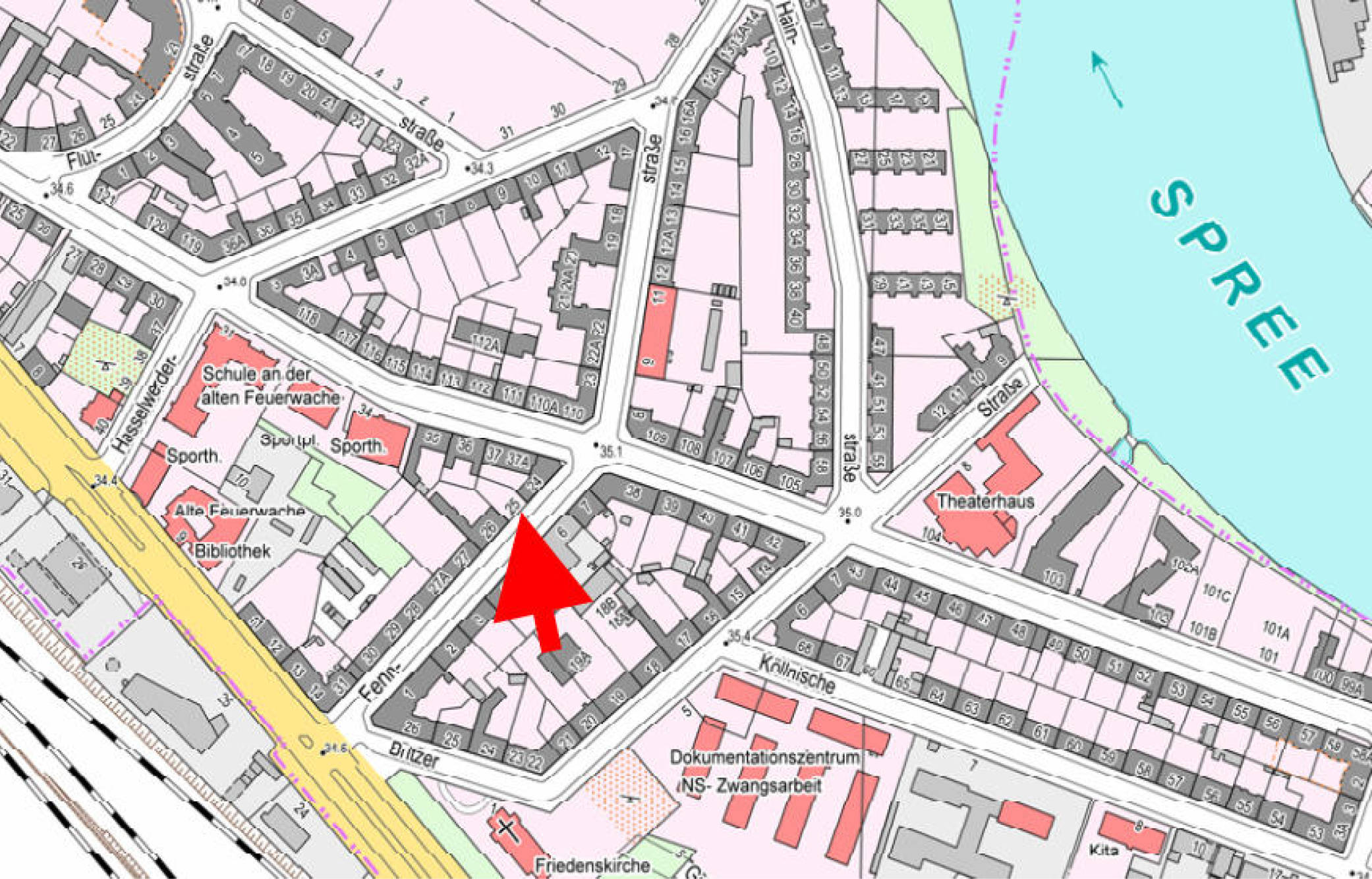 unbebautes Grundstück in Fennstraße 25, 12439 Berlin, Niederschöneweide - Bild 2