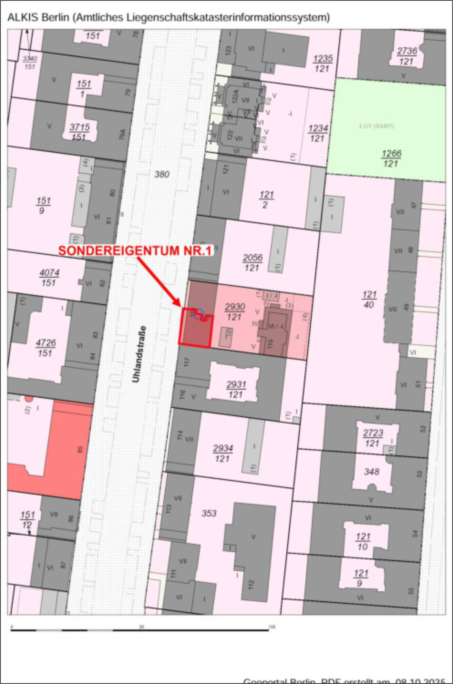 berlin 0070 K 0032/2025 Uhlandstraße 118, 119, 10717 Berlin 26