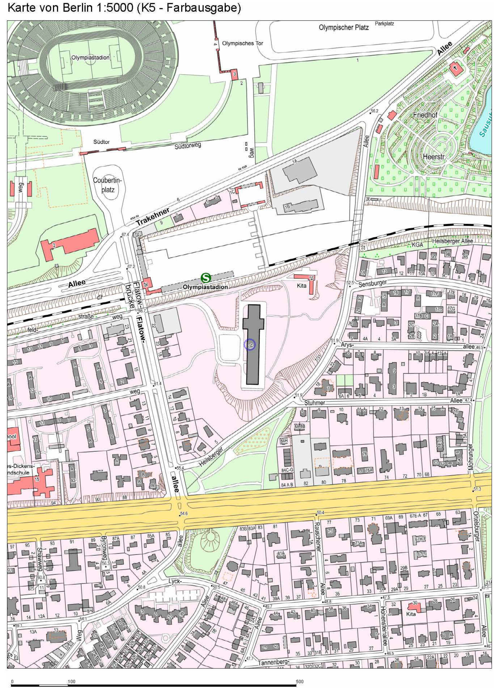 berlin 0070 K 0043/2022 Heilsberger Allee 7/31, Flatowallee 16,24, 14055 Berlin 10