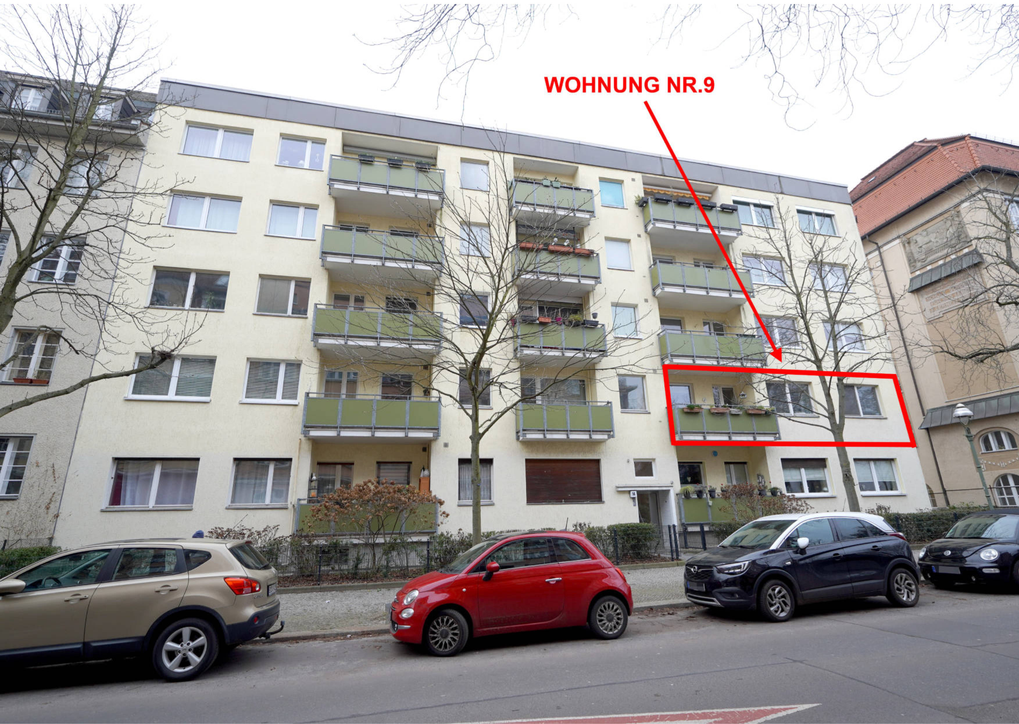 Eigentumswohnung (1 bis 2 Zimmer) in Kastanienallee 14, 14050 Berlin - Bild 3