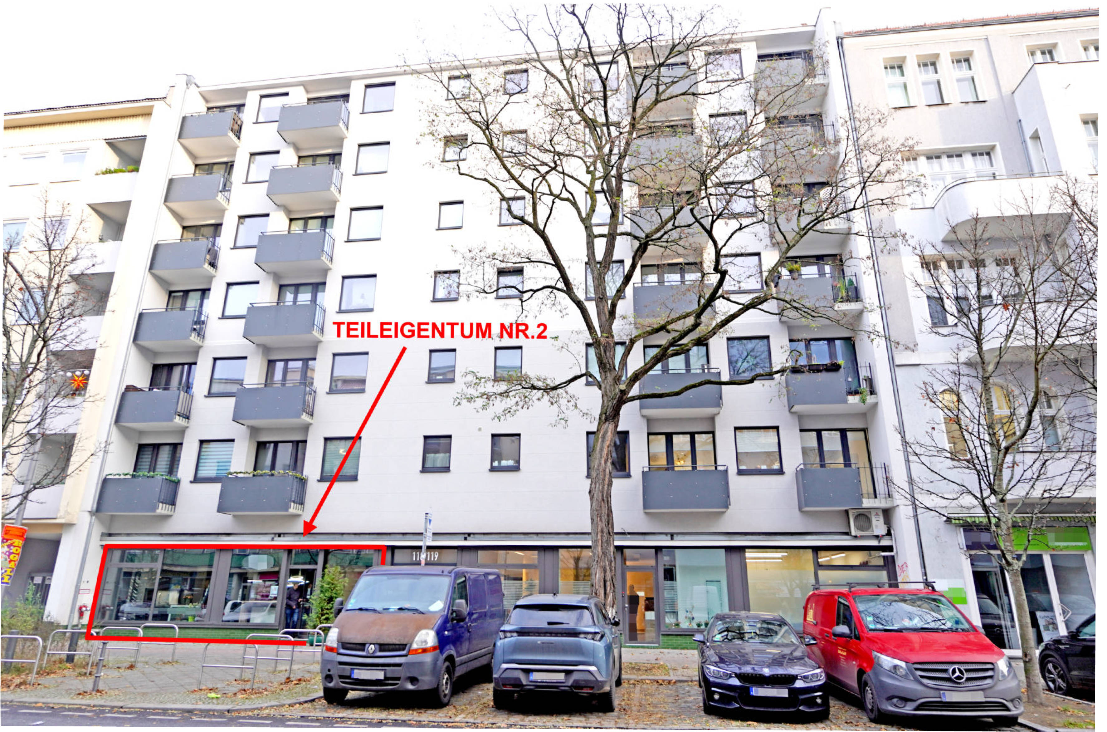 nicht zu Wohnzwecken dienenden Räumen nebst Lagerräumen im Kellergeschoss des Vorderhauses in Uhlandstraße 118, 119, 10717 Berlin