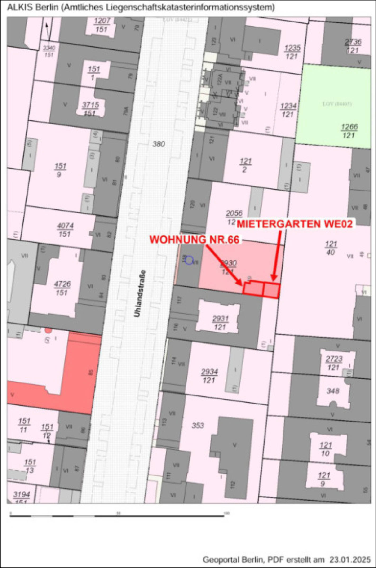 berlin 0070 K 0123/2024 Uhlandstraße 118, 119, 10717 Berlin 36