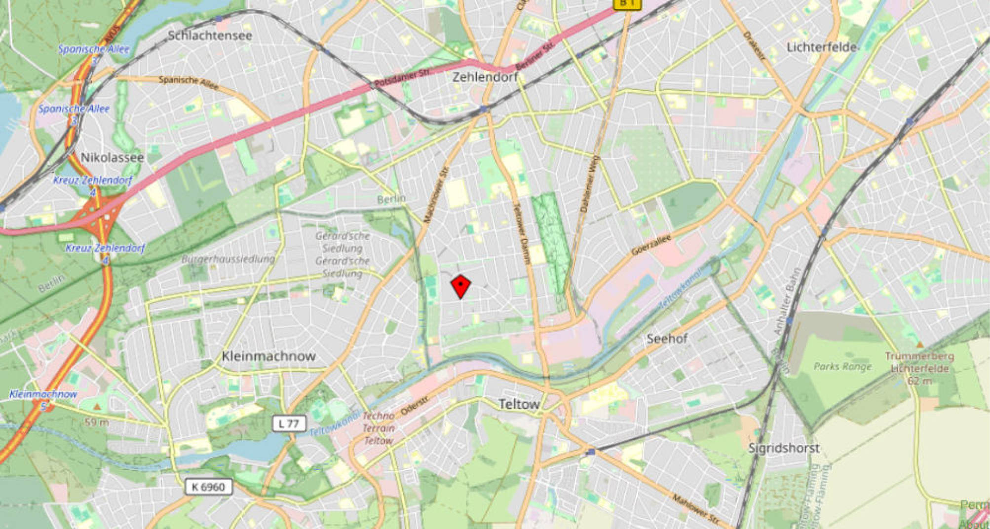 berlin 0076K0019-2024 Lupsteiner Weg 41, 43, 45, 14165 Berlin, Zehlendorf 9