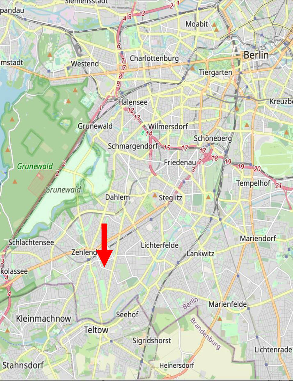 berlin 0076 K 0035/2023 Dahlemer Weg 170, 14167 Berlin, Zehlendorf 29