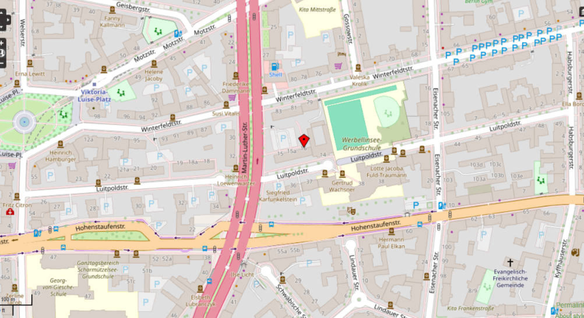 berlin 0076 K 0086/2025 Luitpoldstraße 15, 15 A, 16, Martin-Luther-Straße 31,33, Winterfeldtstraße 81,83, 10781 Berlin, Schöneberg 16