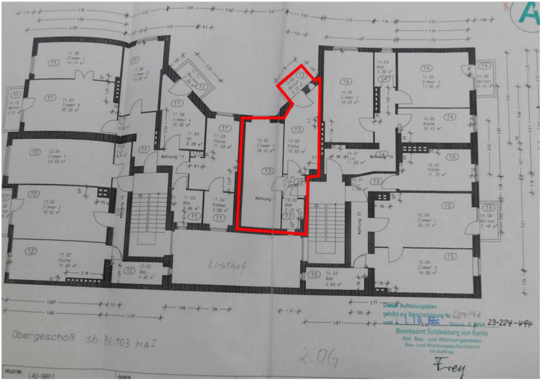 berlin 0076 K 0089/2024 Laubacher Straße  8, 14197 Berlin, Friedenau 27